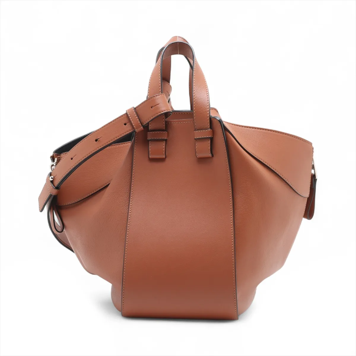 Hammock Small Leather 2-Way Handbag Brown with C Mark — view 2
