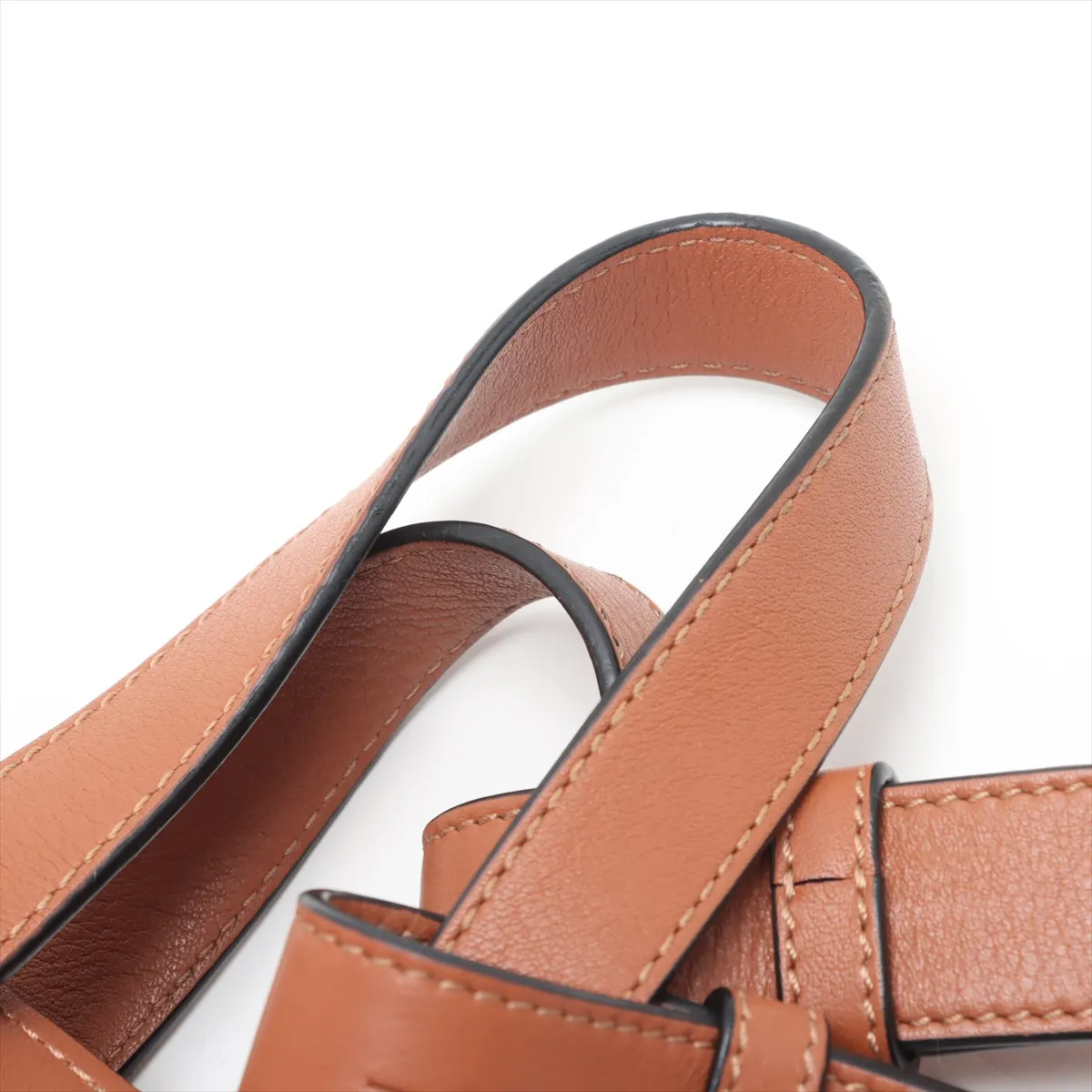 Hammock Small Leather 2-Way Handbag Brown with C Mark — view 12