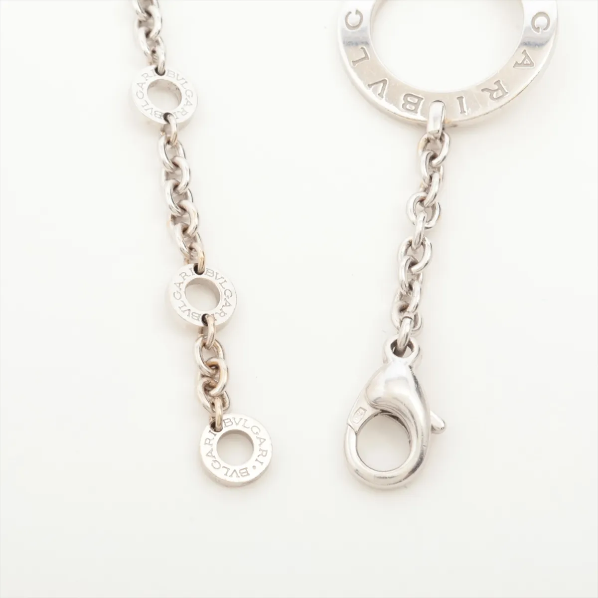 Bulgari Bvlgari Sautoir Diamond Bracelet 750(WG) 22.0g Small Diamond Chip — view 4