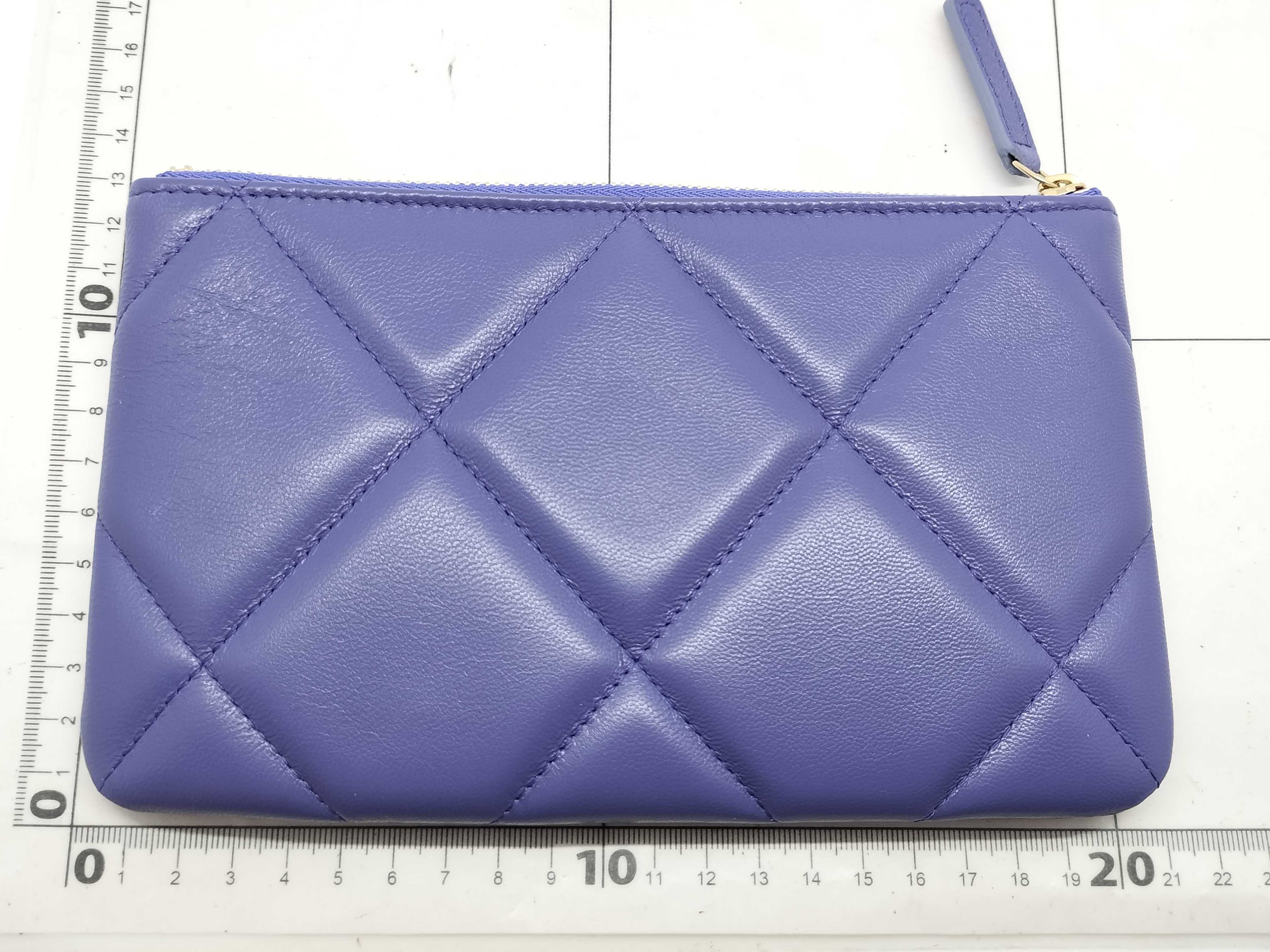 Lambskin Matelassé Pouch — view 2