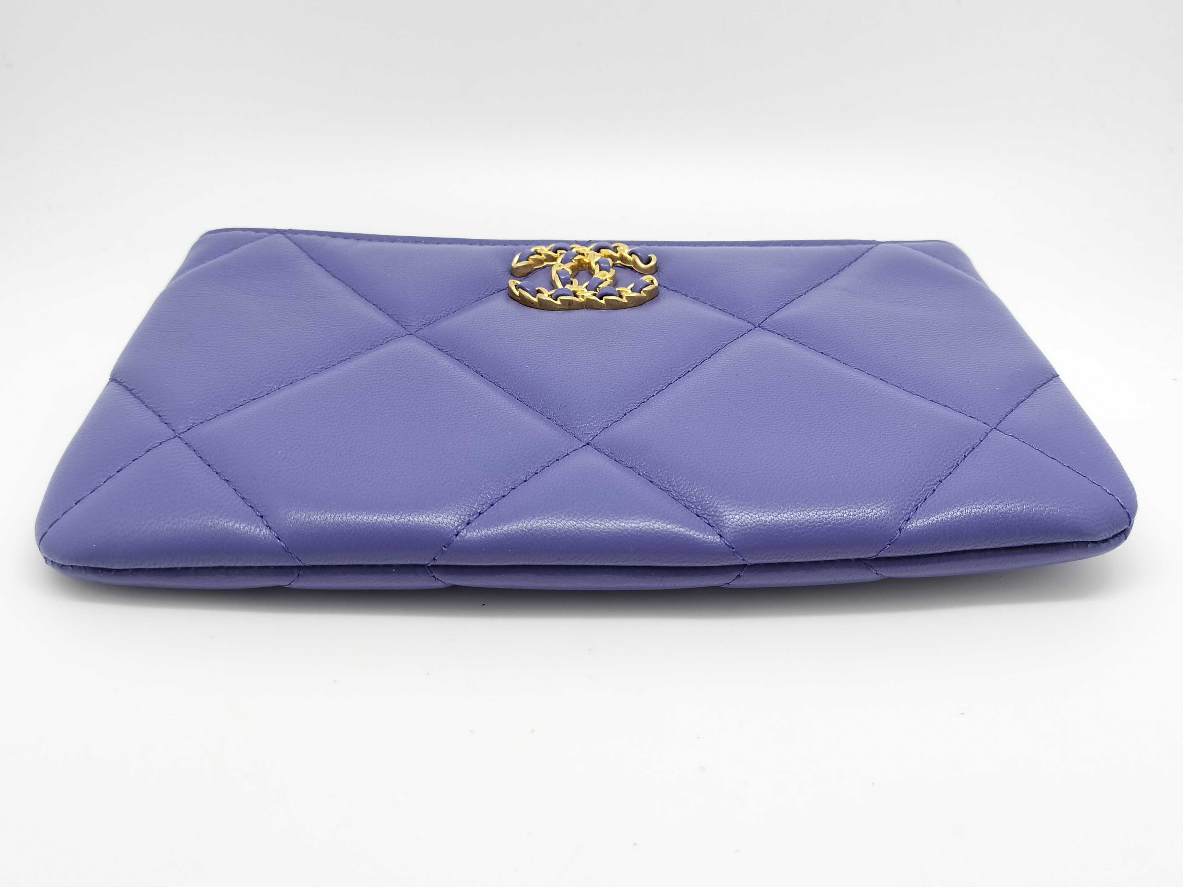 Lambskin Matelassé Pouch — view 4