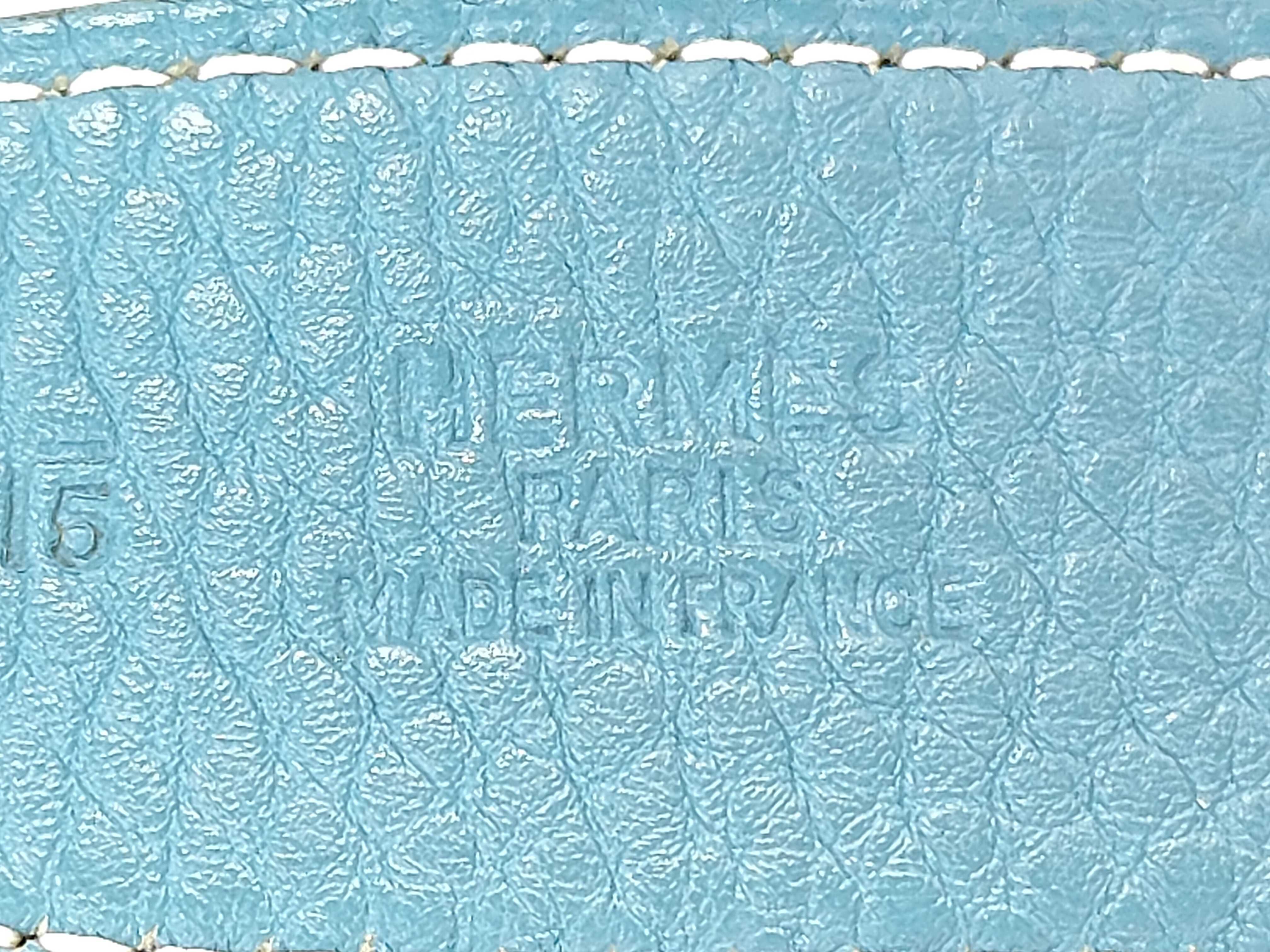 Constance SV hardware I Blue Jean Belt — view 6
