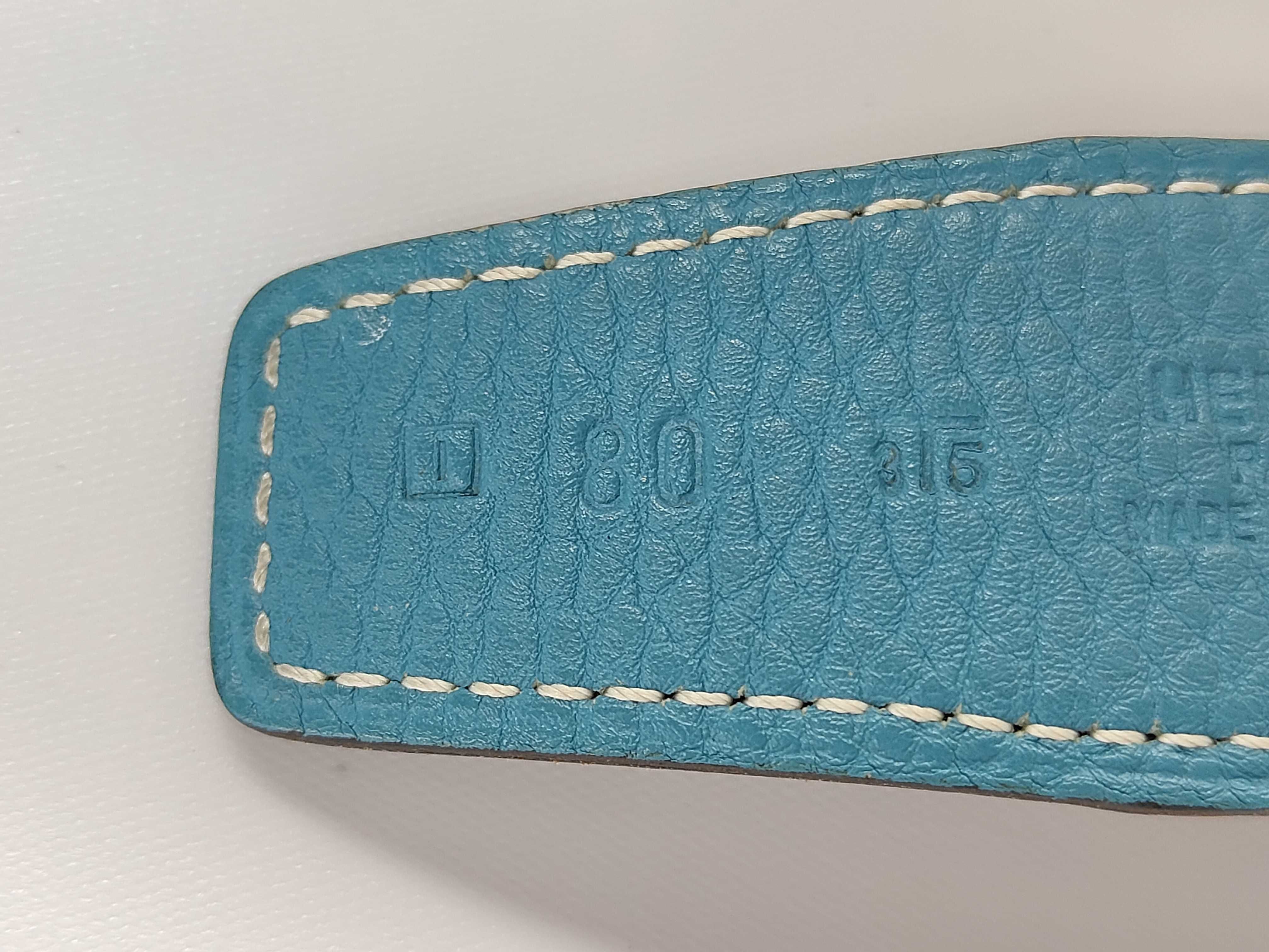 Constance SV hardware I Blue Jean Belt — view 7