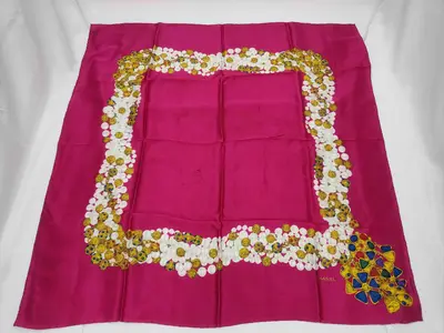 scarf, pink, and other accessories.