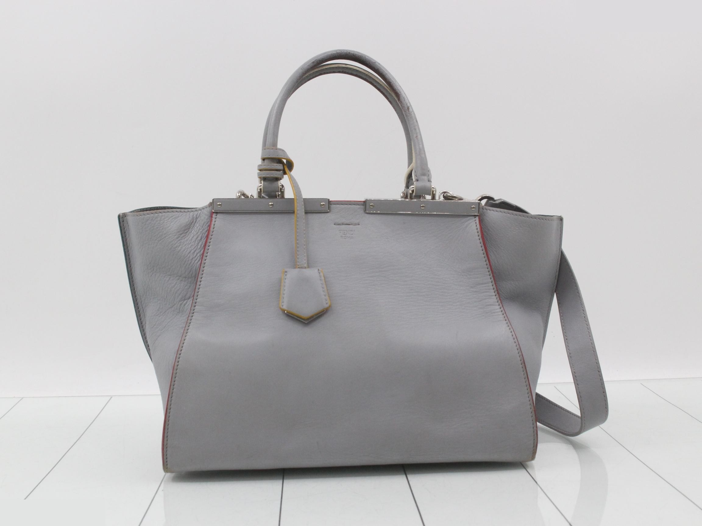 Trois Jours Leather Grey