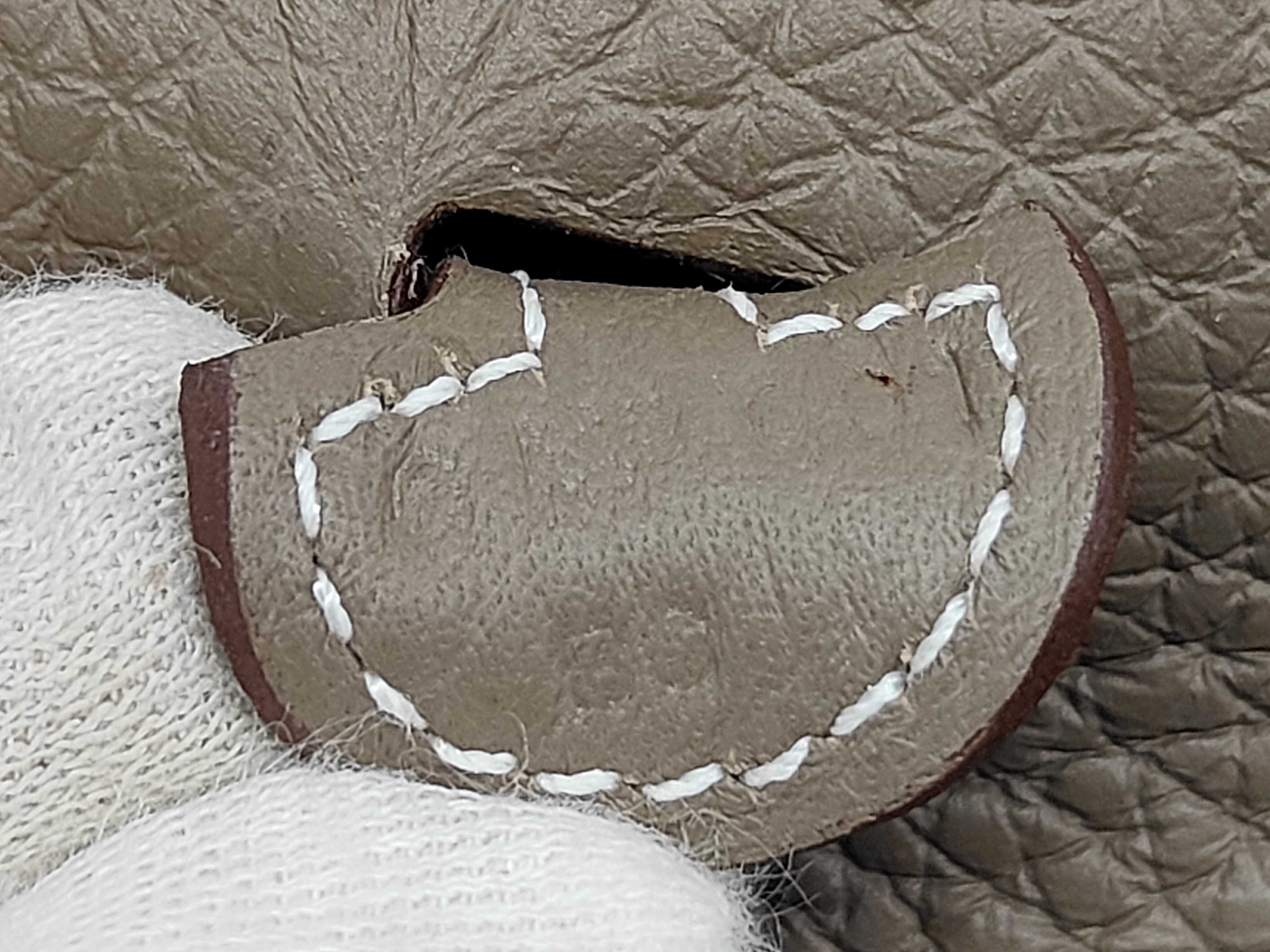 Evelyne 16 TPM Taurillon Clemence Etoupe Silver Hardware G Stamp Shoulder Bag — view 7