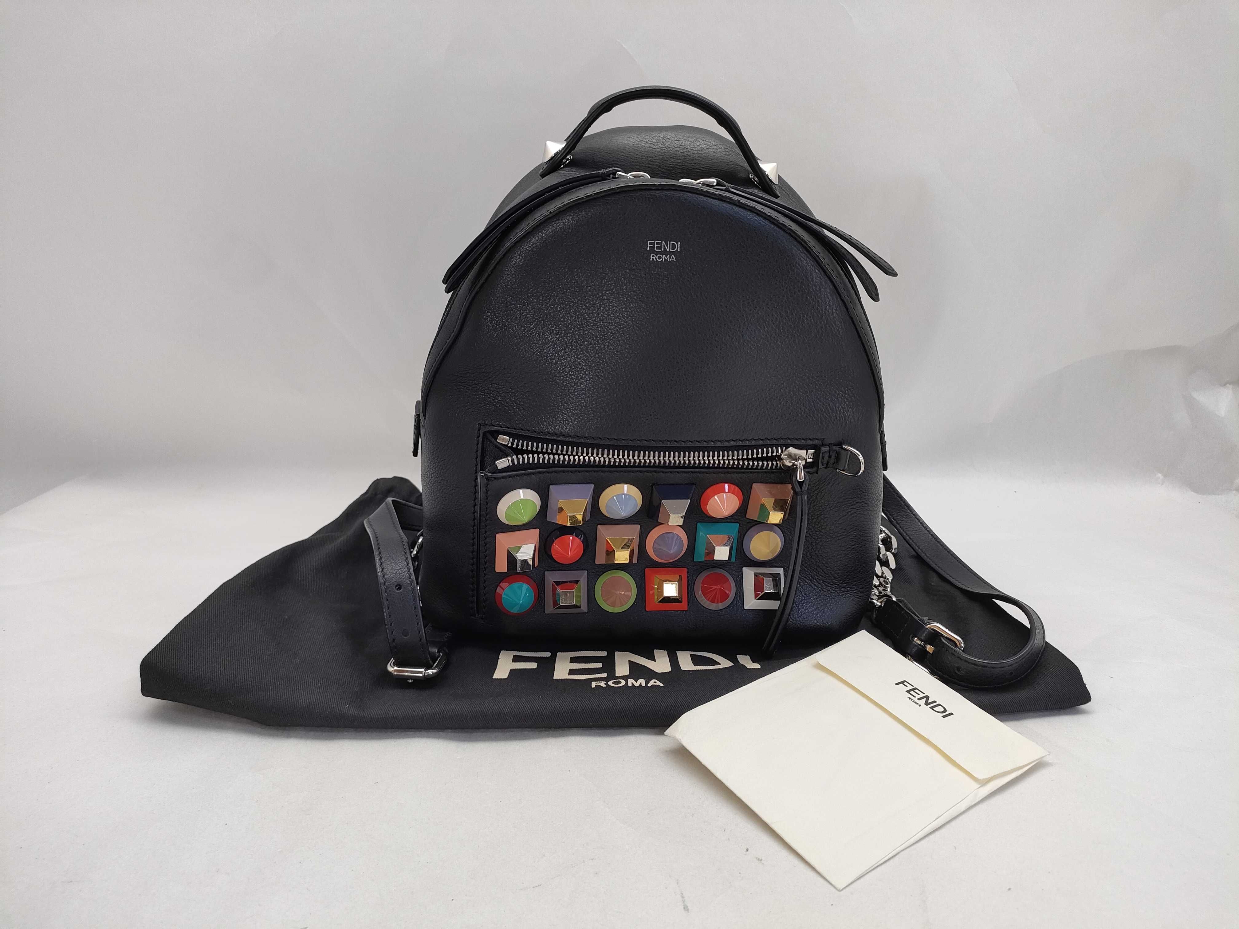 Backpack Leather Black By The Way Multi-Stud Backpack