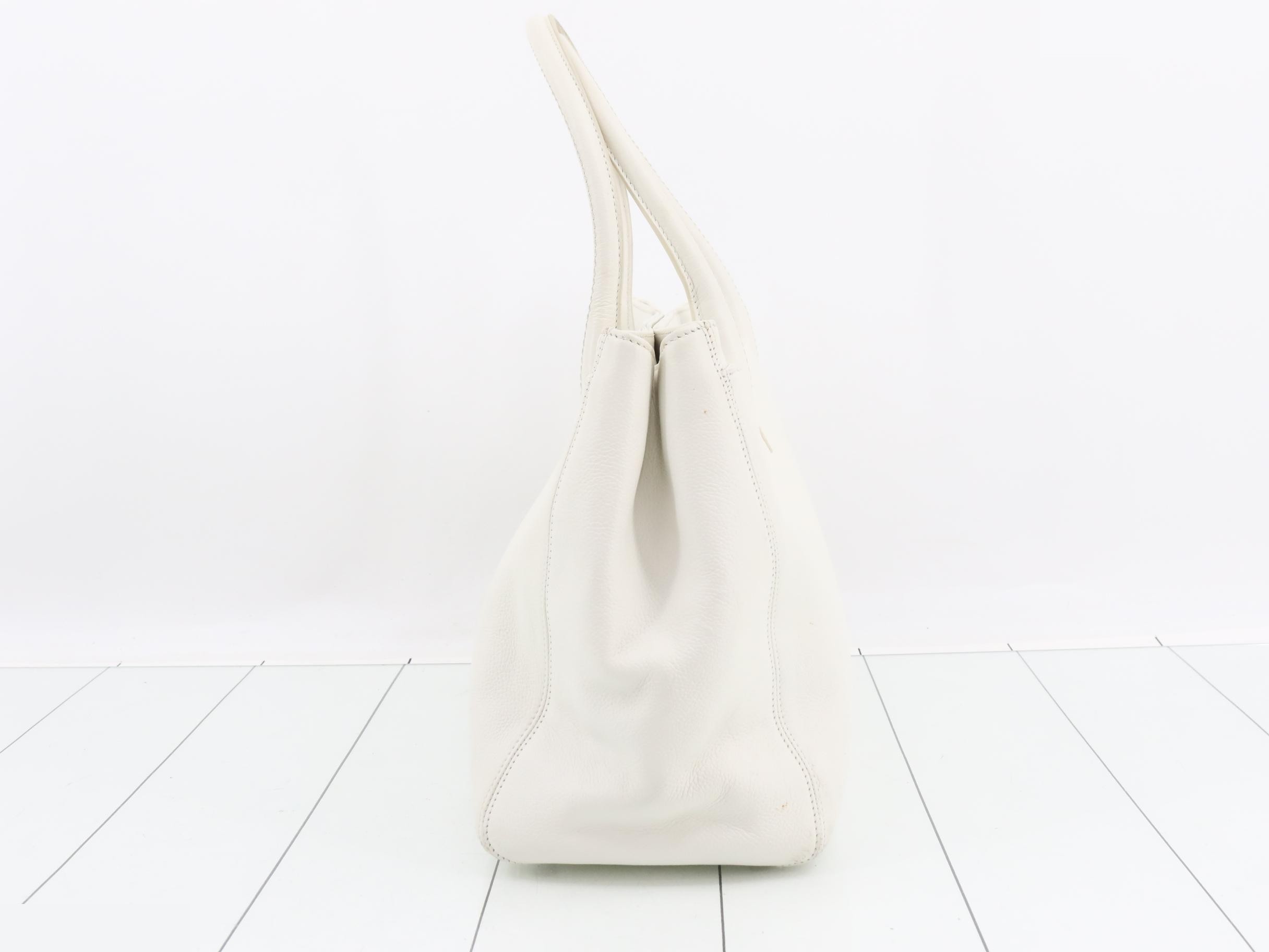 Executive Tote Bag, White — view 3