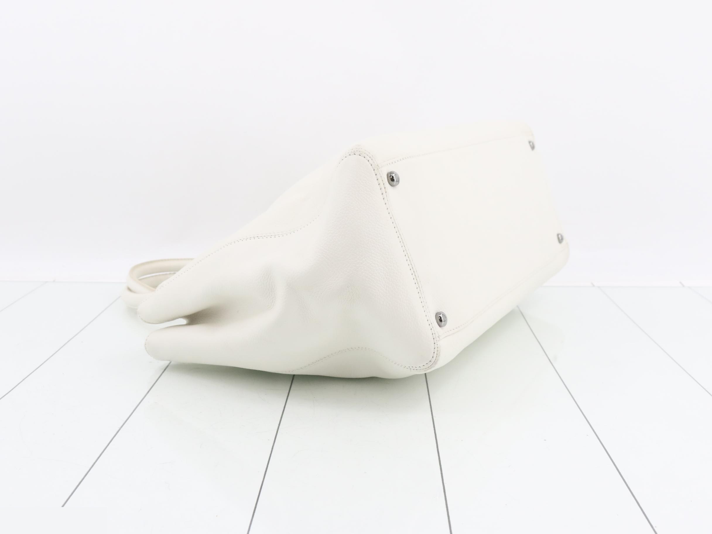 Executive Tote Bag, White — view 5