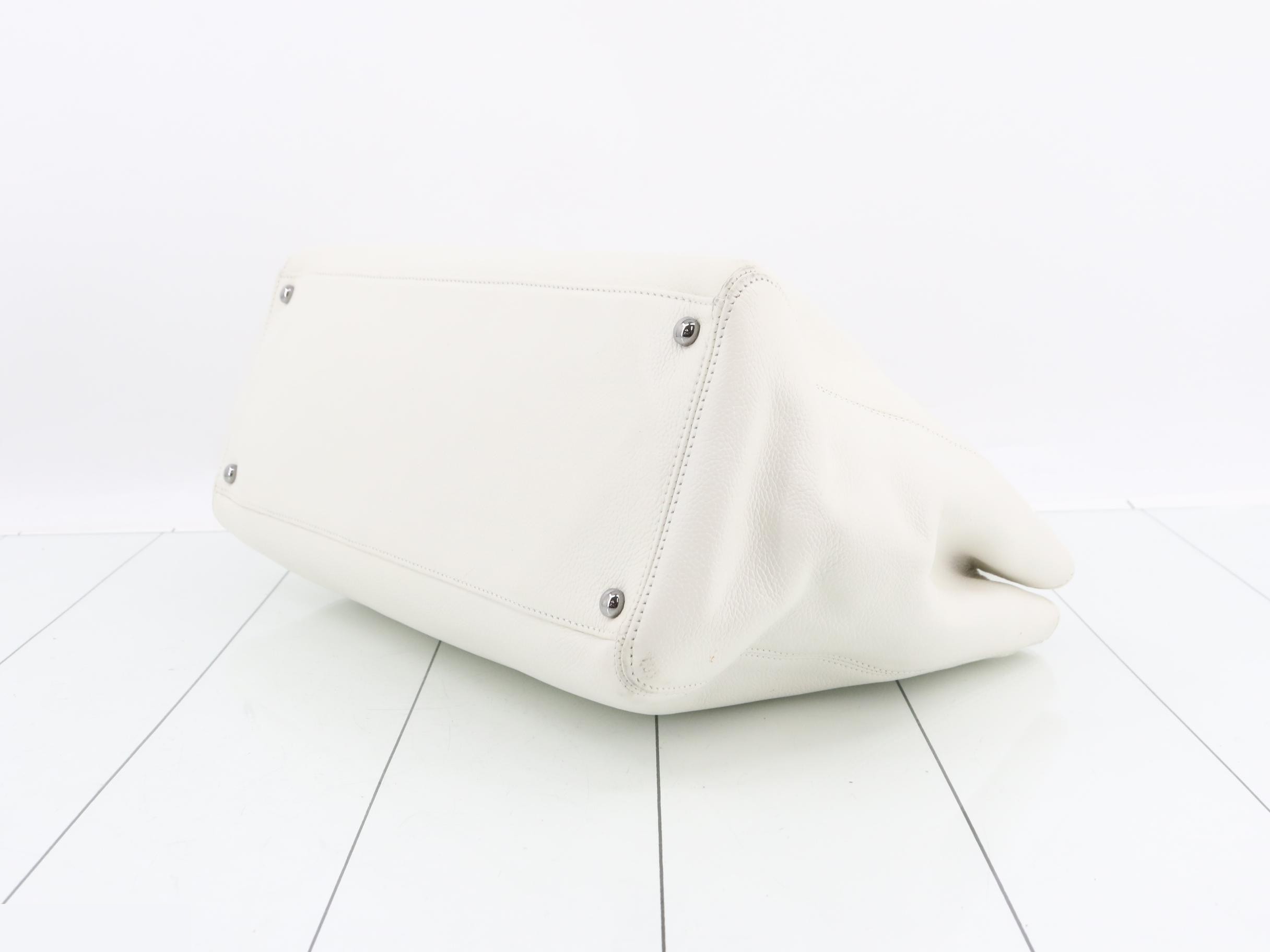 Executive Tote Bag, White — view 6