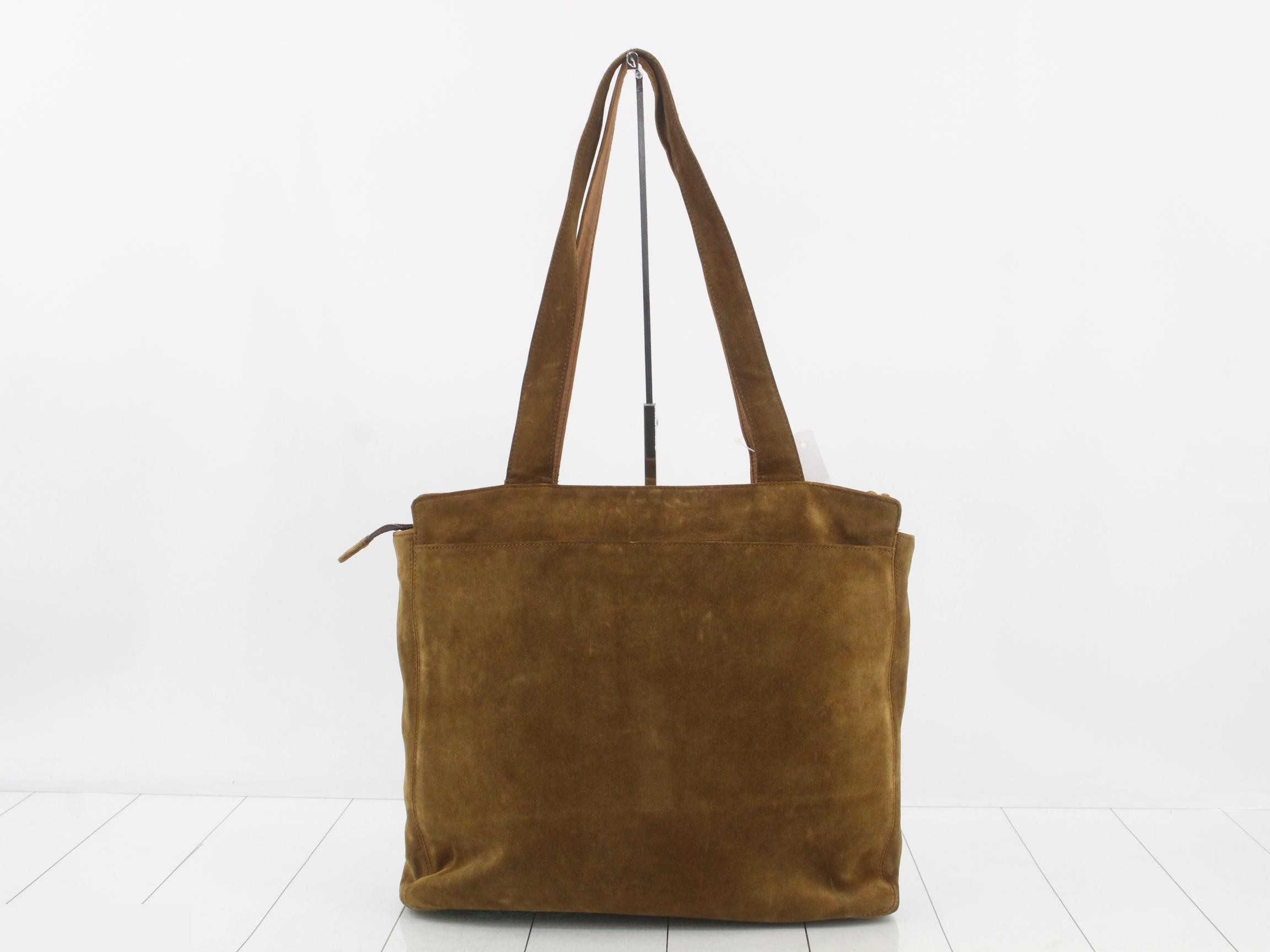 Suede tote bag — view 2