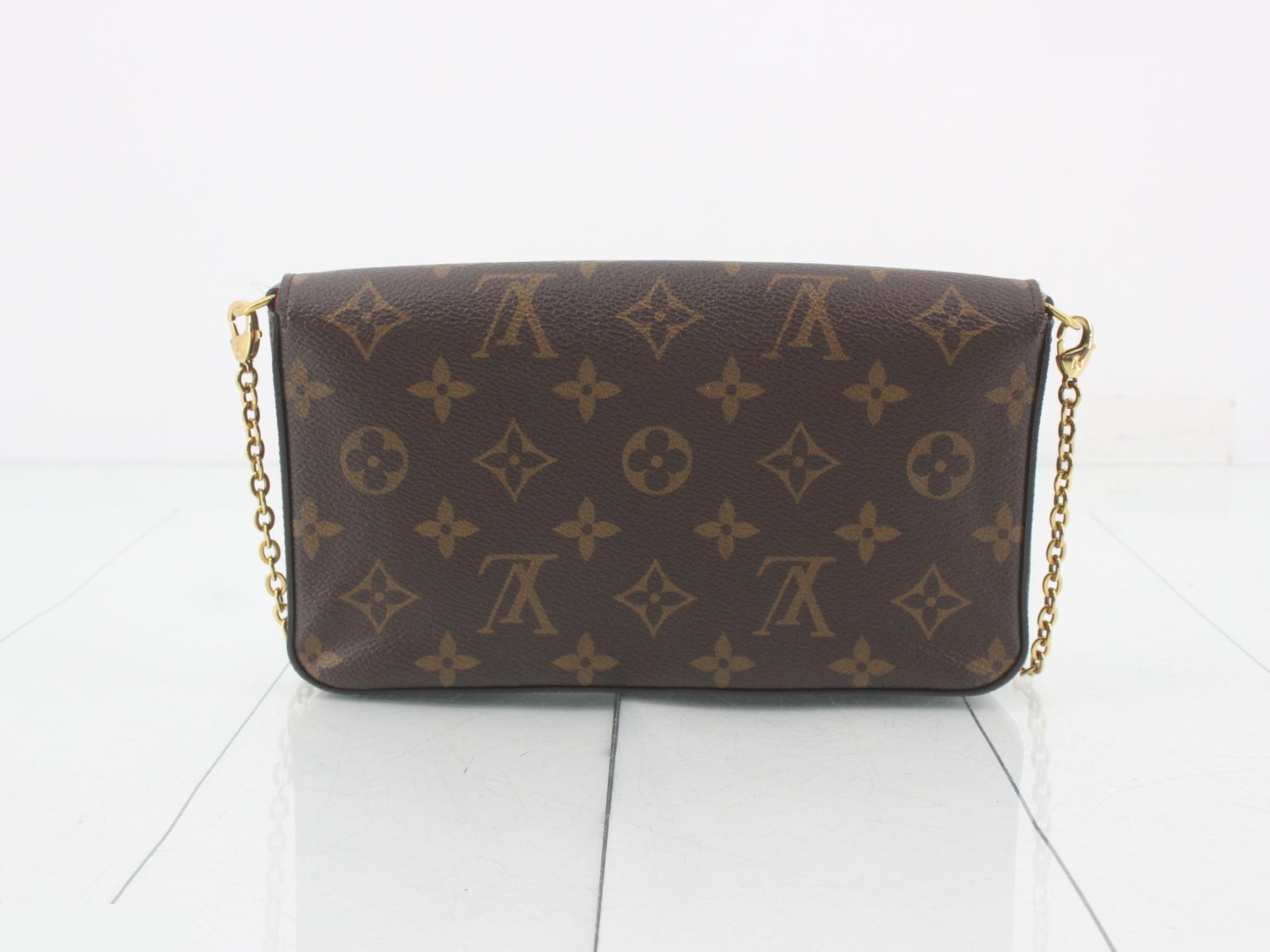 Monogram Pochette Felice Fuchsia — view 2