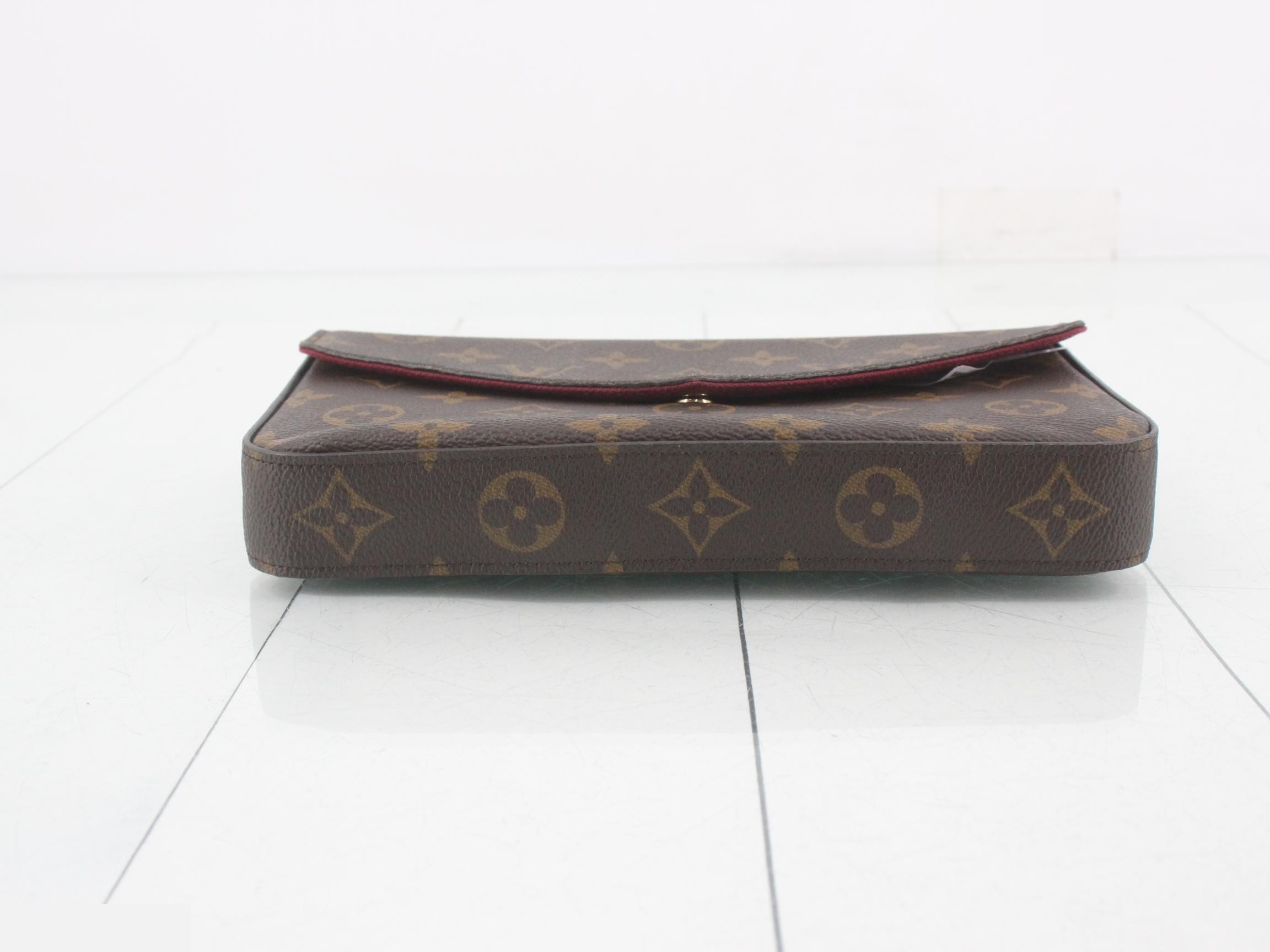 Monogram Pochette Felice Fuchsia — view 3