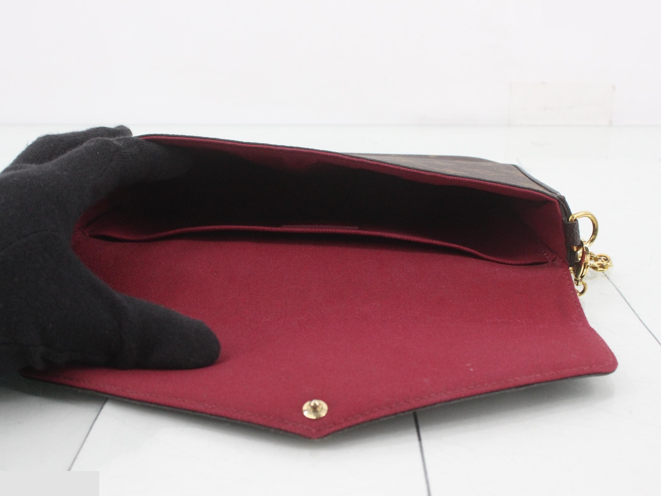 Monogram Pochette Felice Fuchsia — view 4