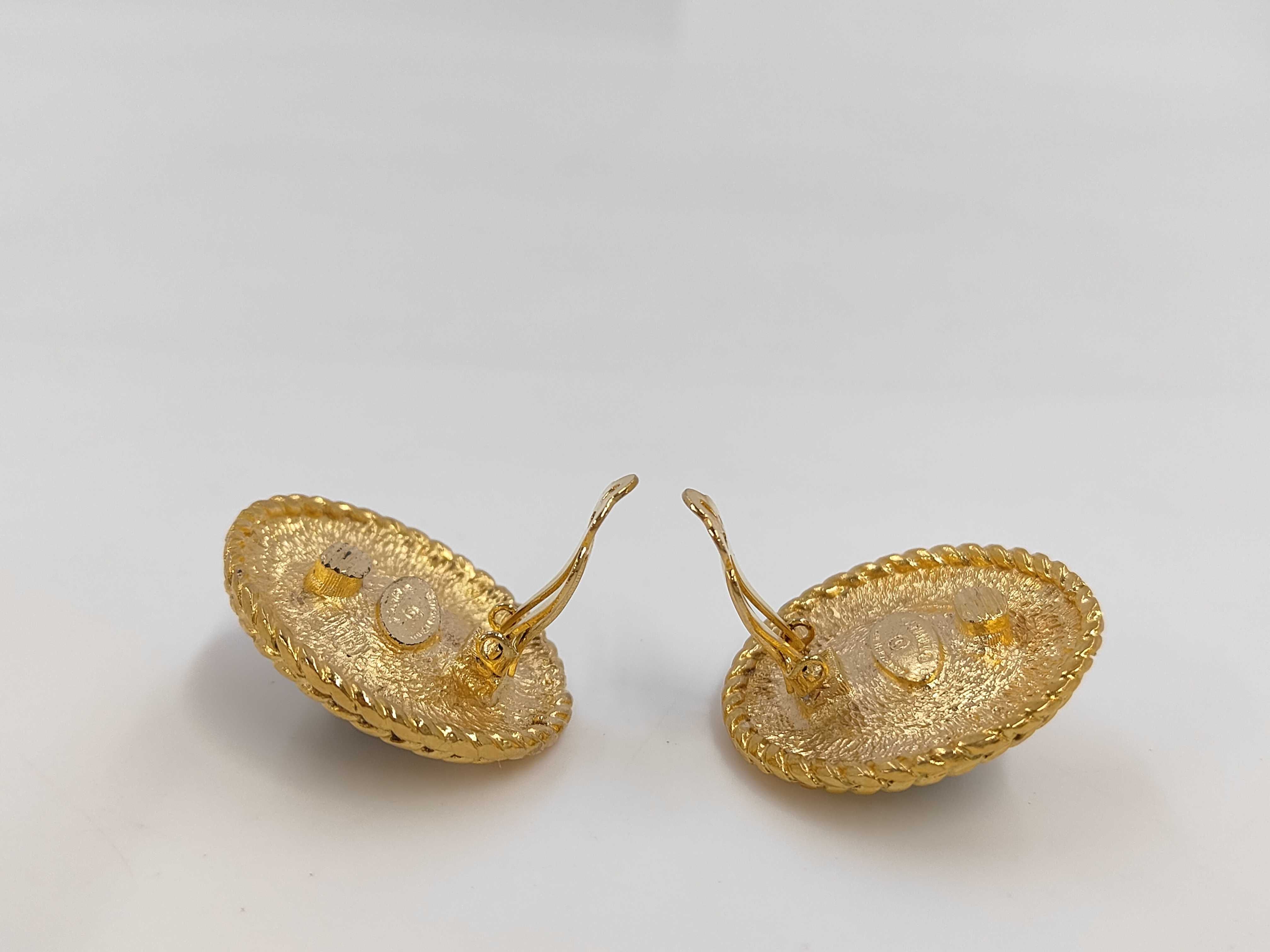 Turquoise Colored Stone Earrings — view 4