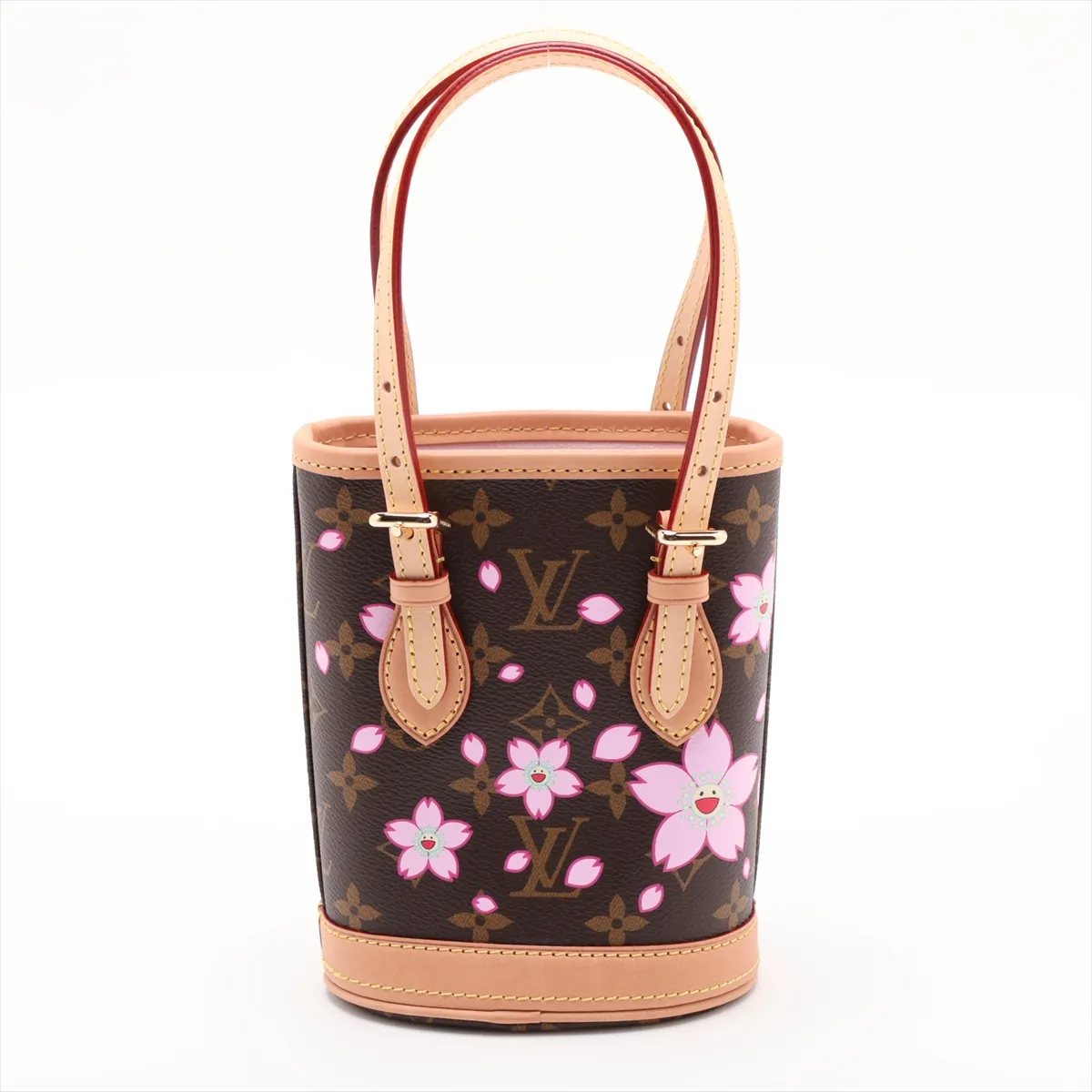 x Takashi Murakami Monogram Nano Bucket M13417 Brown (RFID detected) — view 2