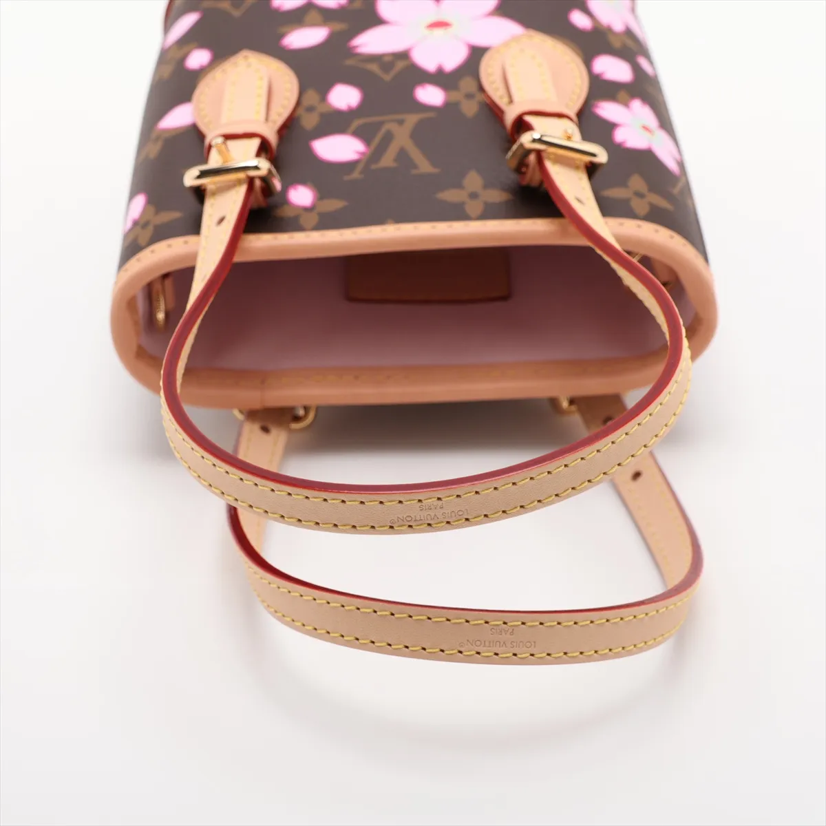 x Takashi Murakami Monogram Nano Bucket M13417 Brown (RFID detected) — view 5
