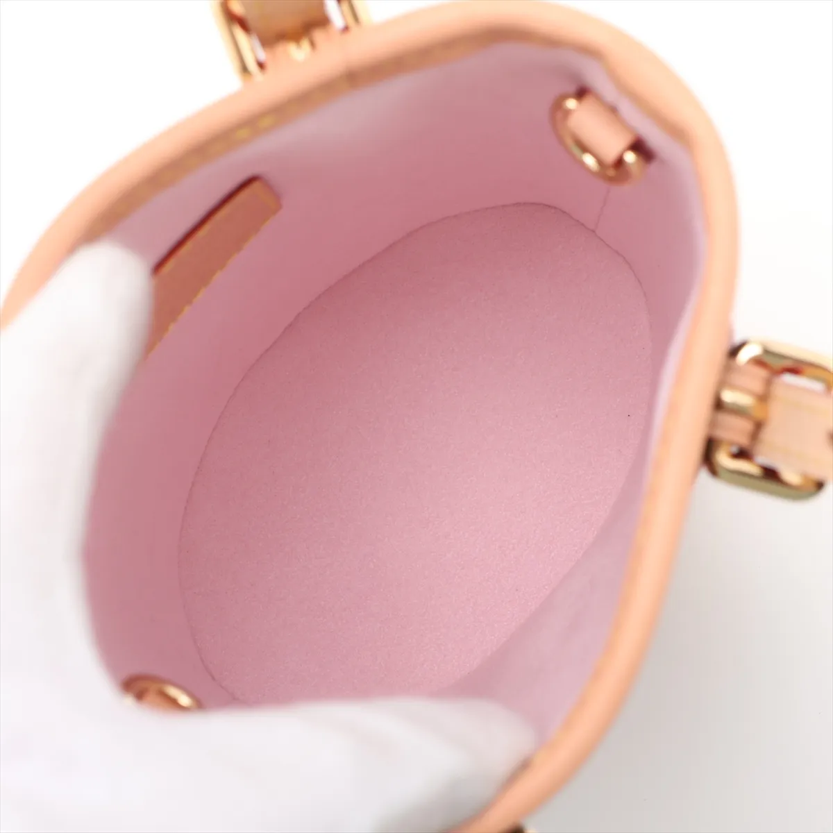 x Takashi Murakami Monogram Nano Bucket M13417 Brown (RFID detected) — view 8