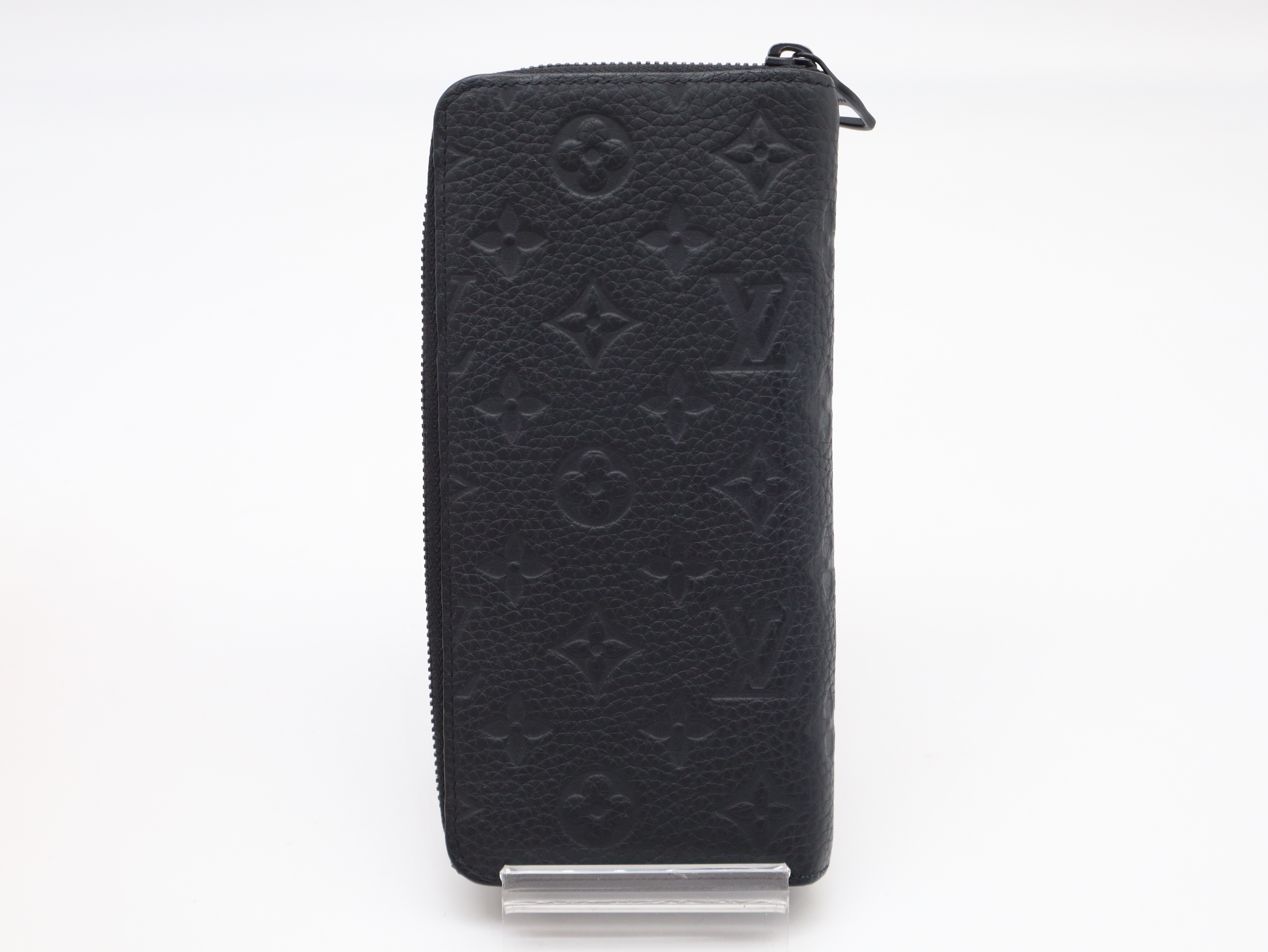 M11721 Monogram Taurillon Zippy Wallet Noir (Black) with Box and Dust Bag. RFID ID tested. — view 2