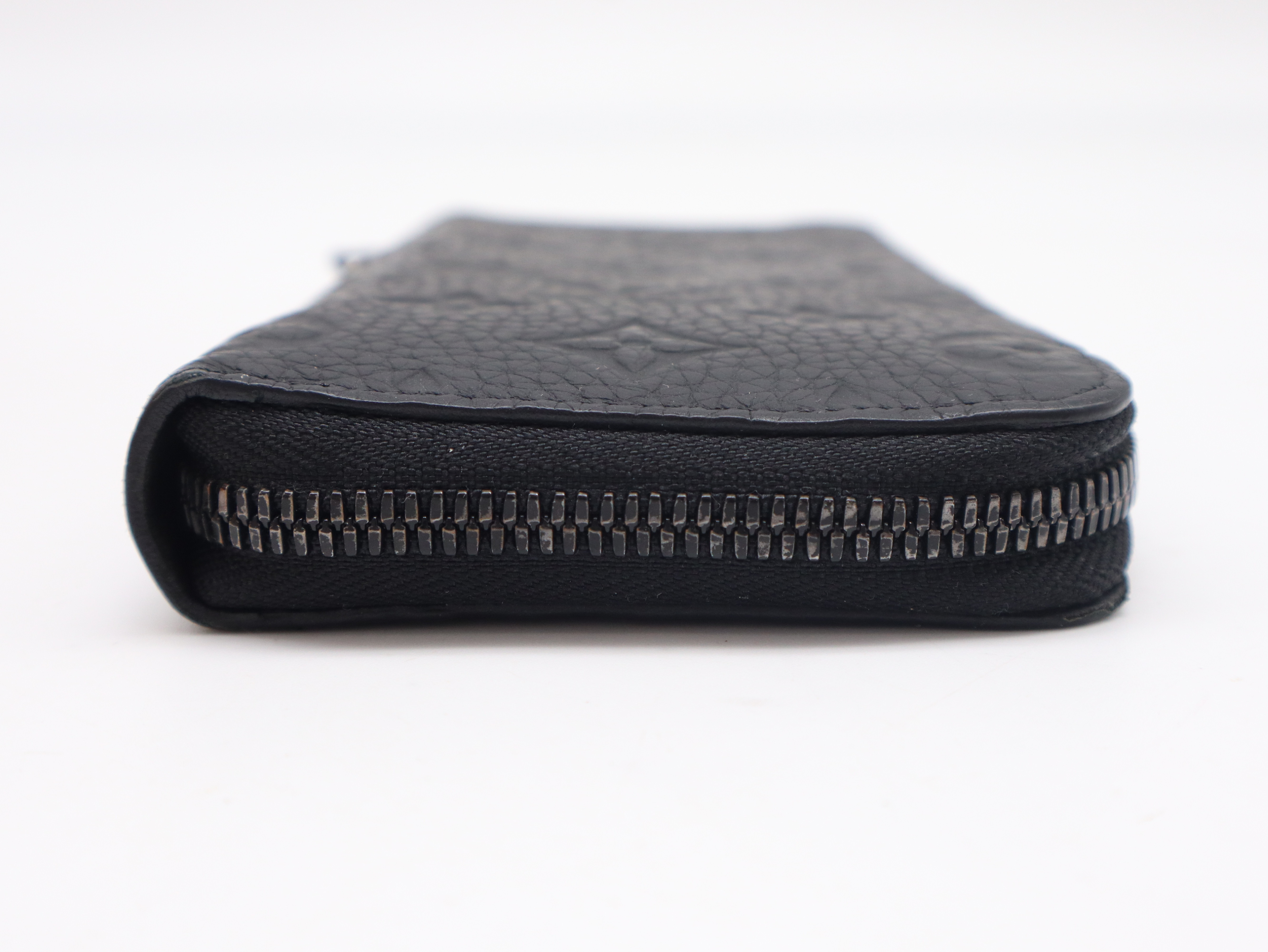 M11721 Monogram Taurillon Zippy Wallet Noir (Black) with Box and Dust Bag. RFID ID tested. — view 4
