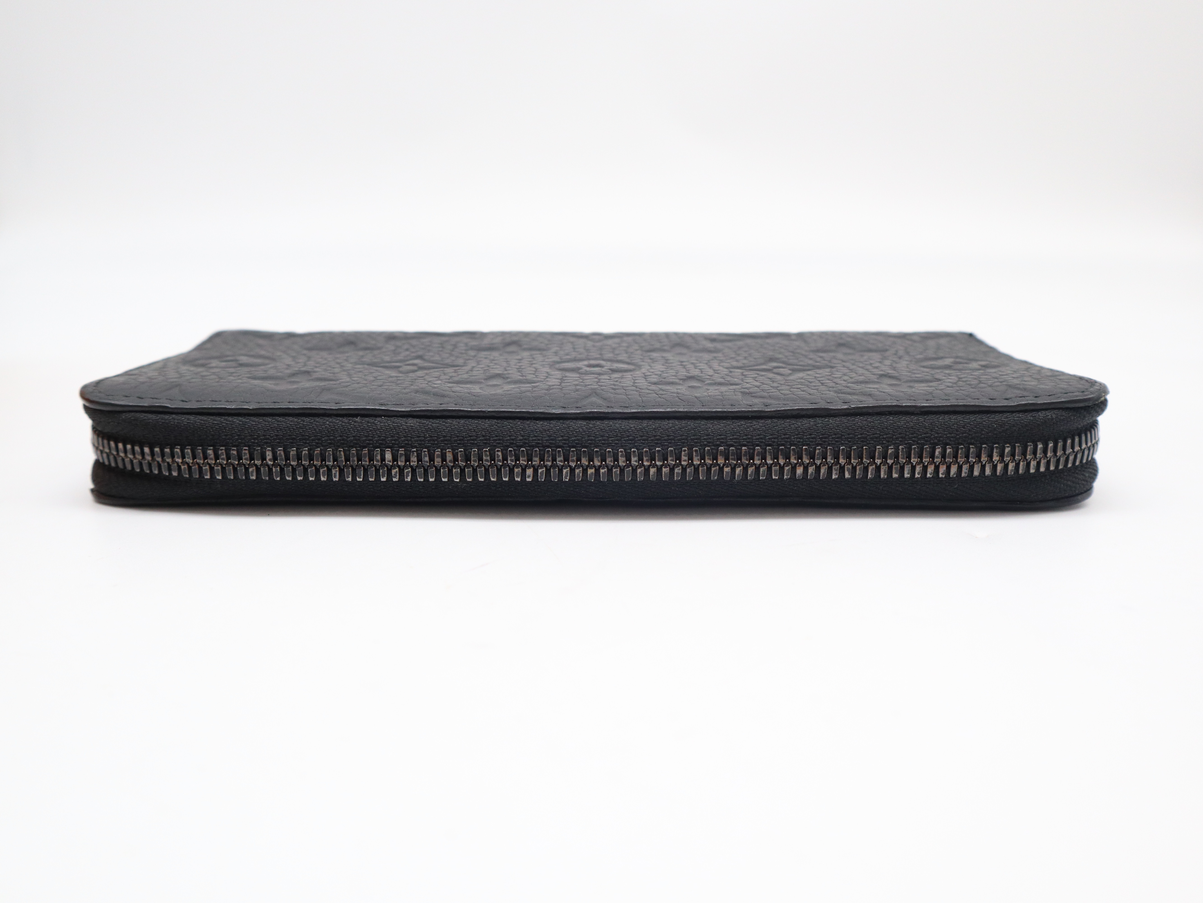 M11721 Monogram Taurillon Zippy Wallet Noir (Black) with Box and Dust Bag. RFID ID tested. — view 6