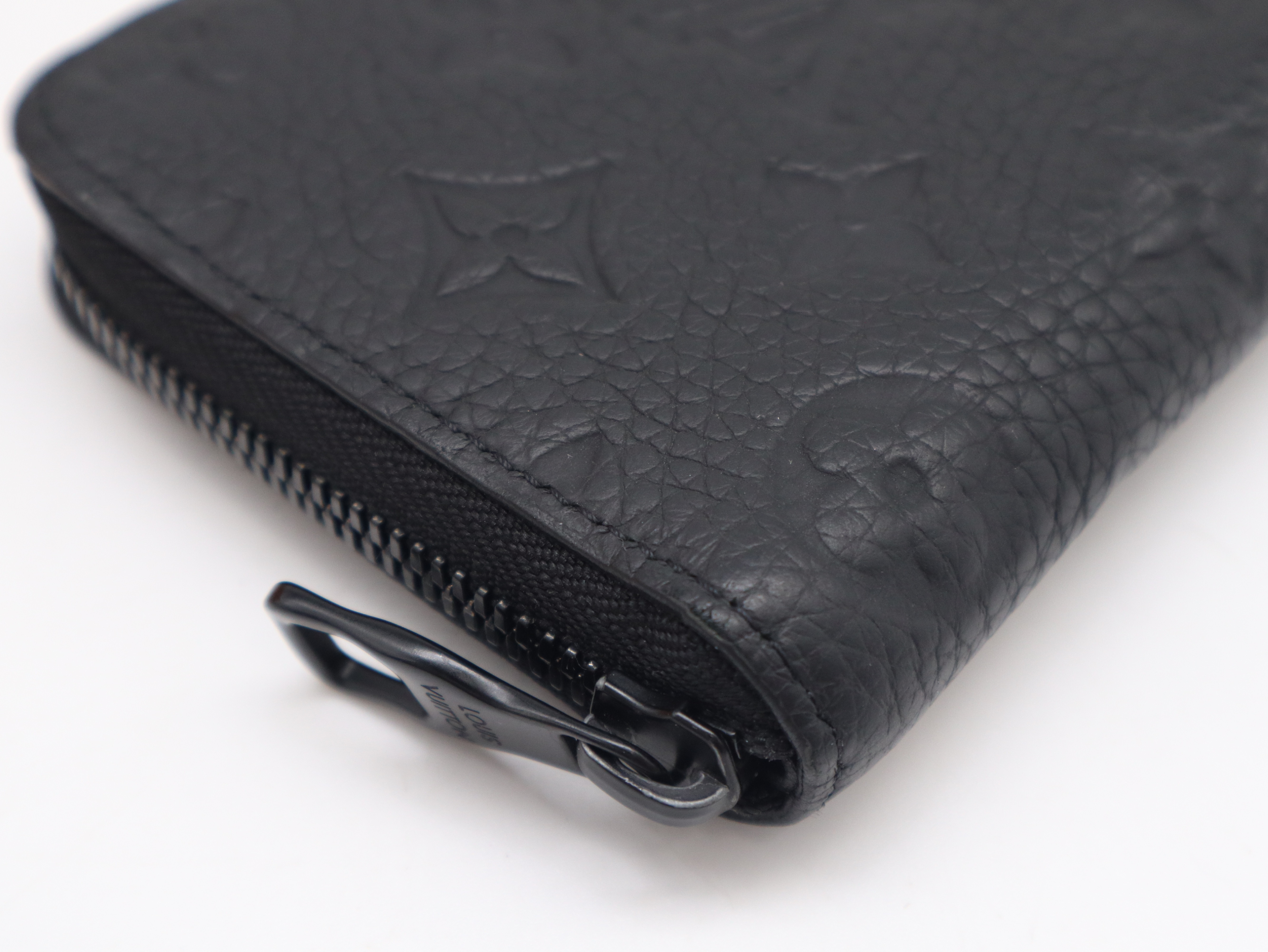 M11721 Monogram Taurillon Zippy Wallet Noir (Black) with Box and Dust Bag. RFID ID tested. — view 7