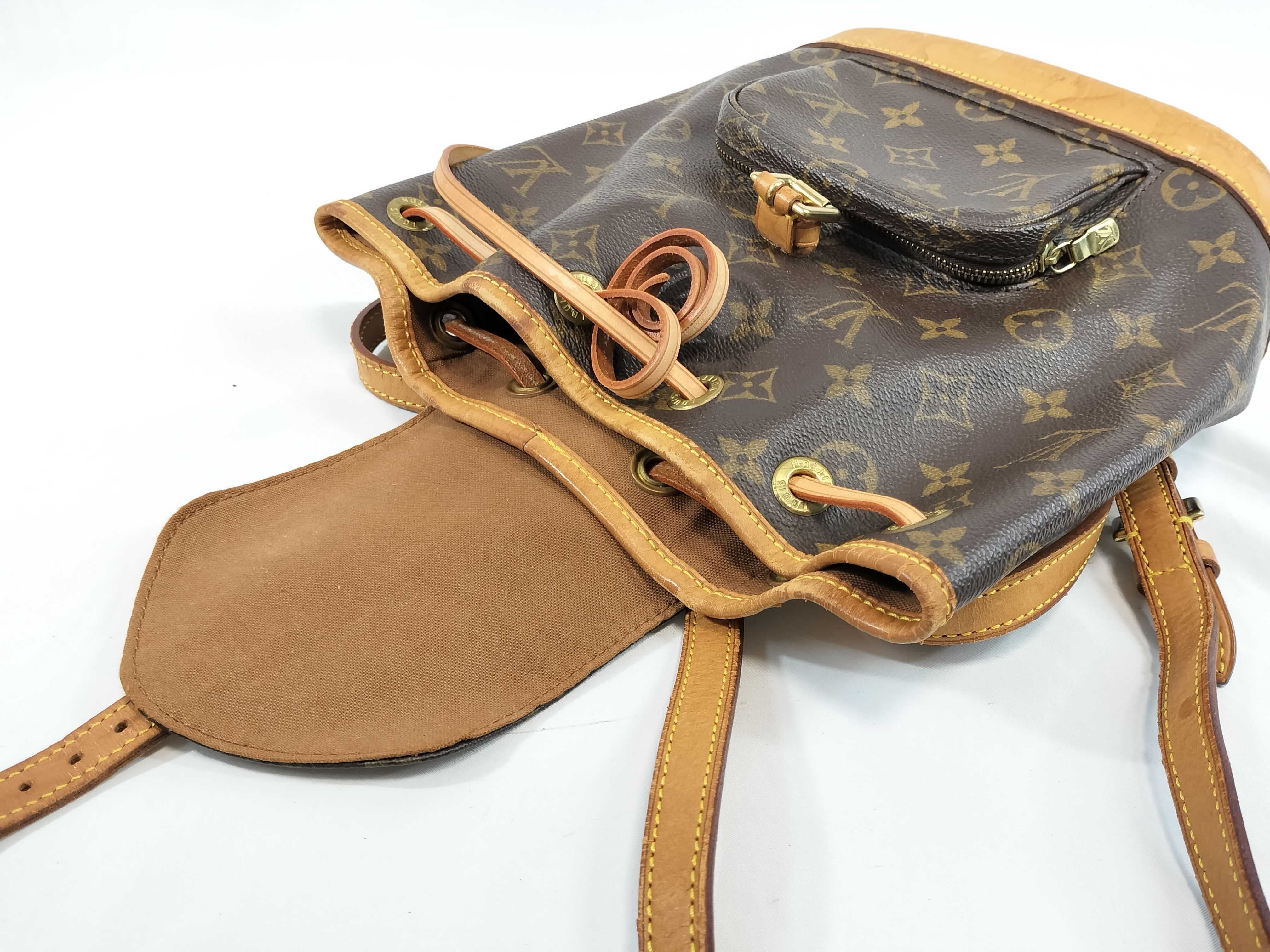 Monogram Montsouris PM Backpack — view 7
