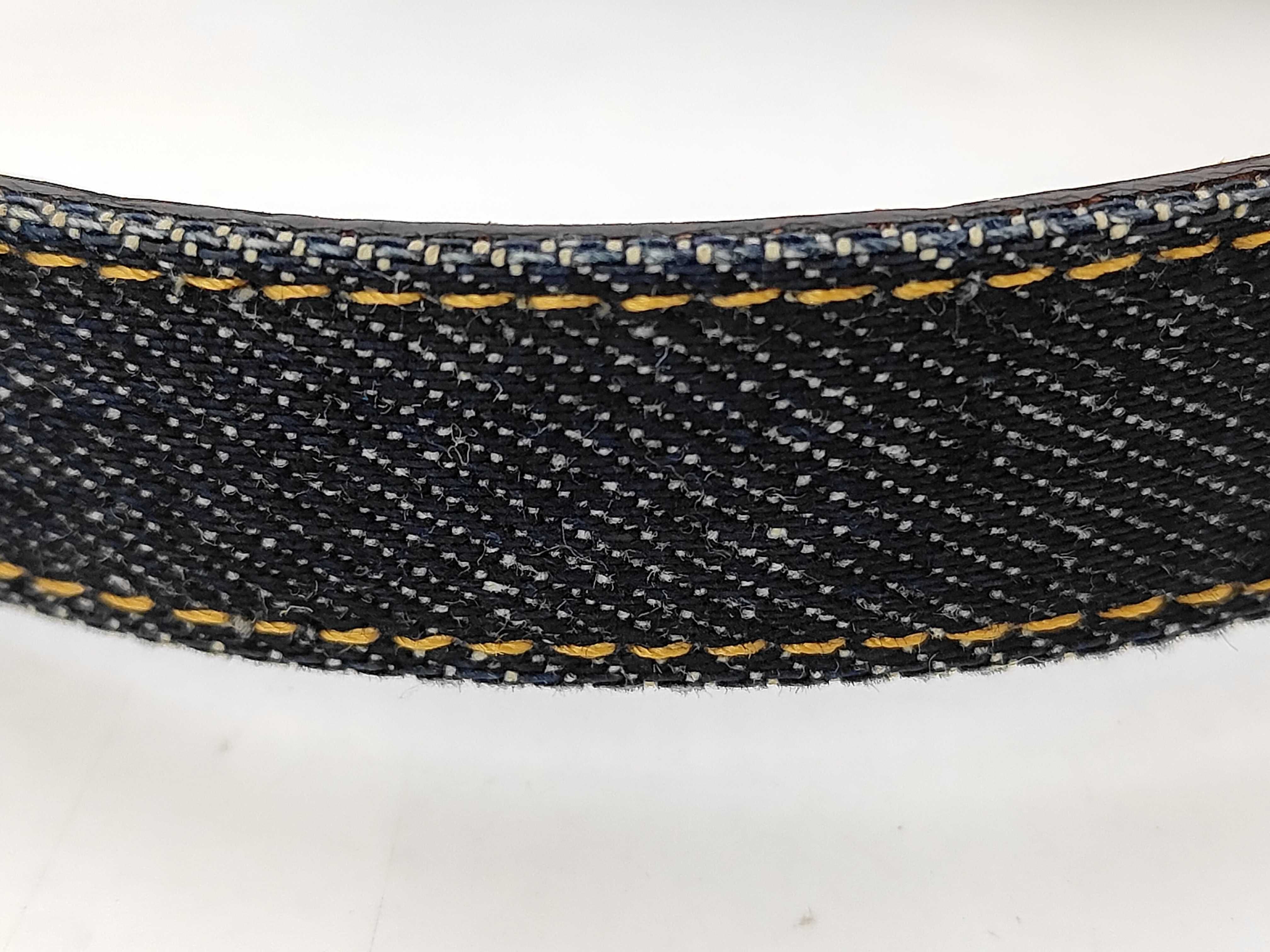 Denim Beaded Mamma Bucket Handbag — view 6
