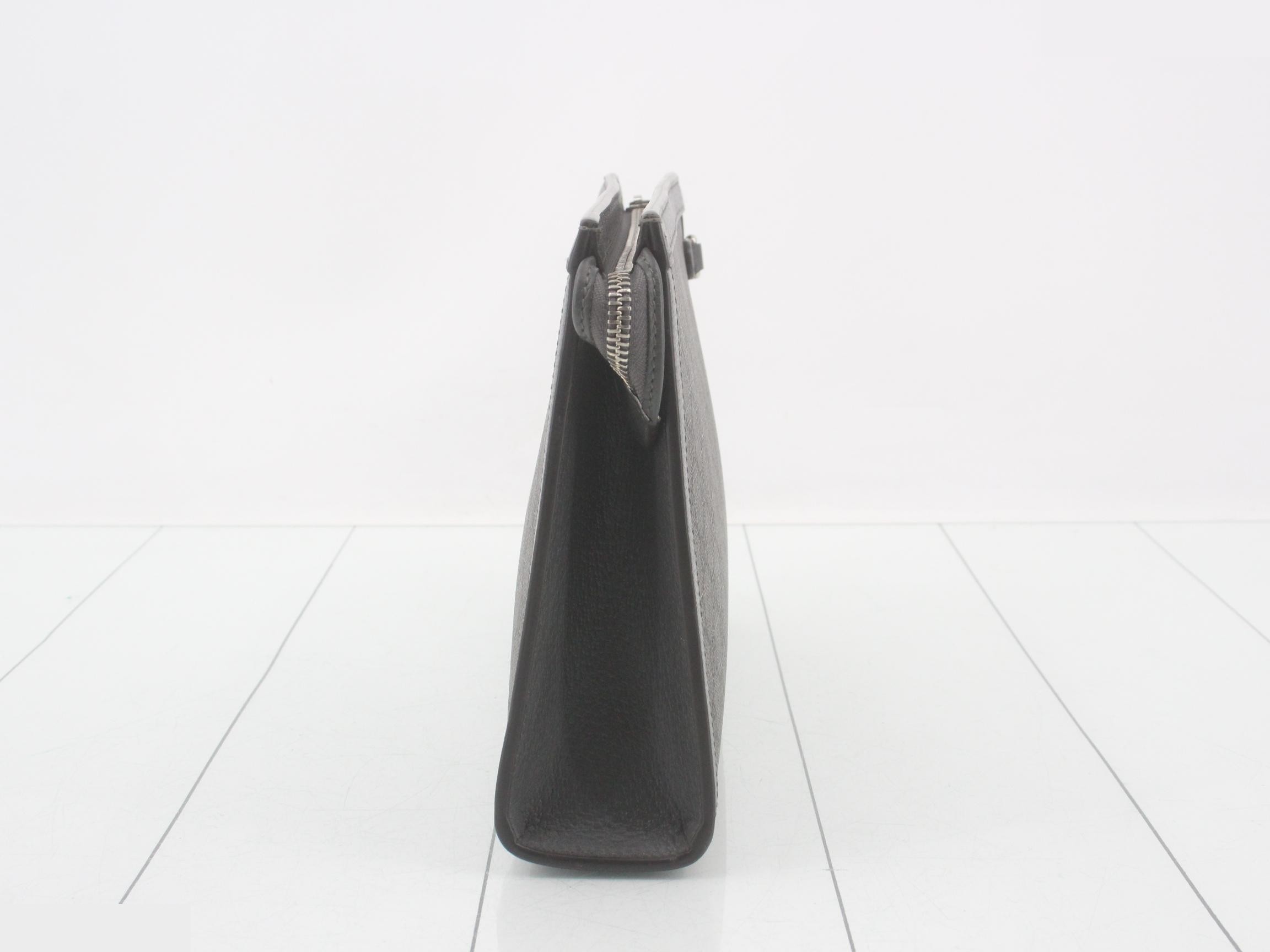 Ophidia Convertible GG Coated Canvas Clutch Bag — view 3