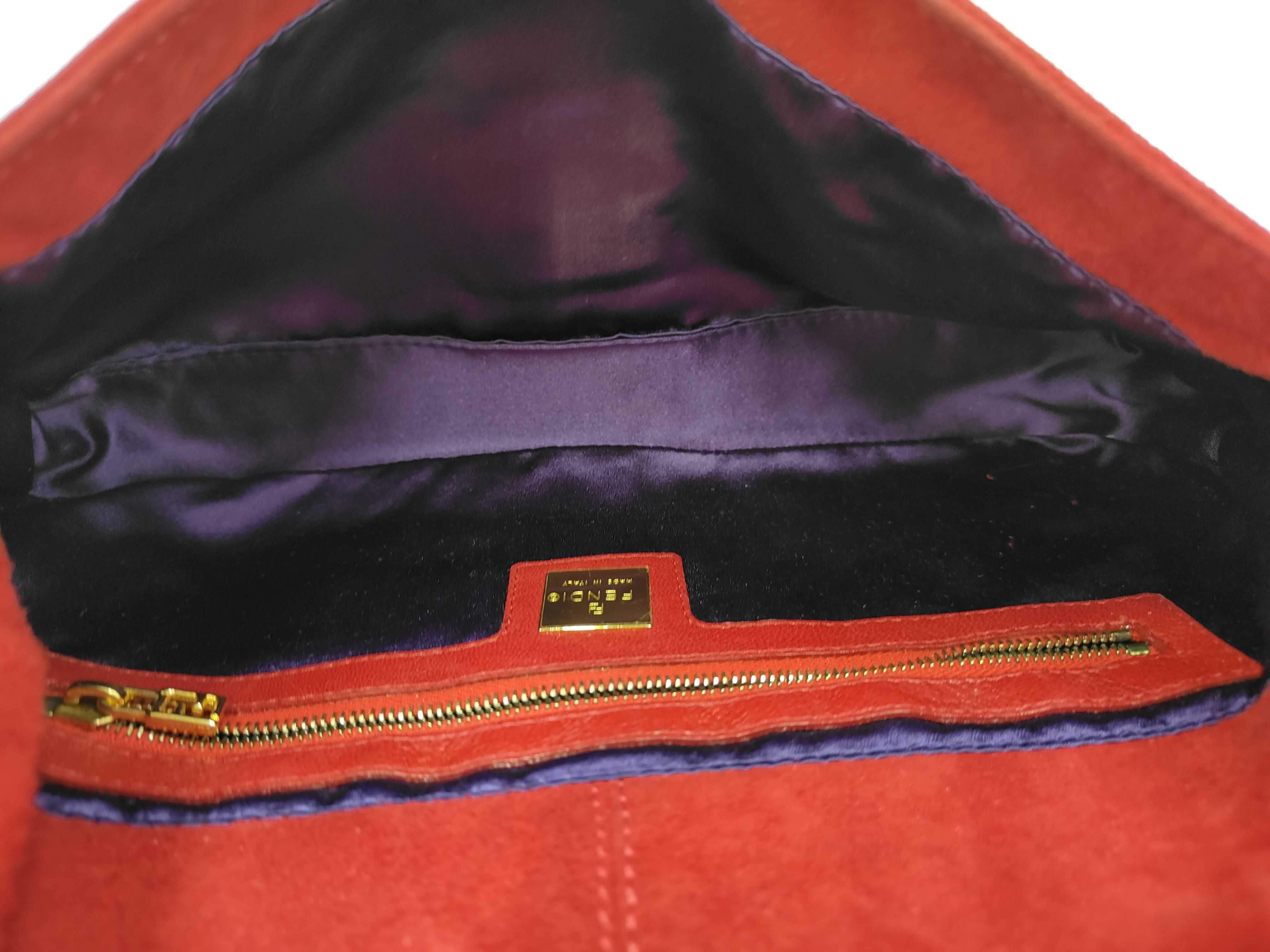 Mamma Baguette Suede Handbag — view 11
