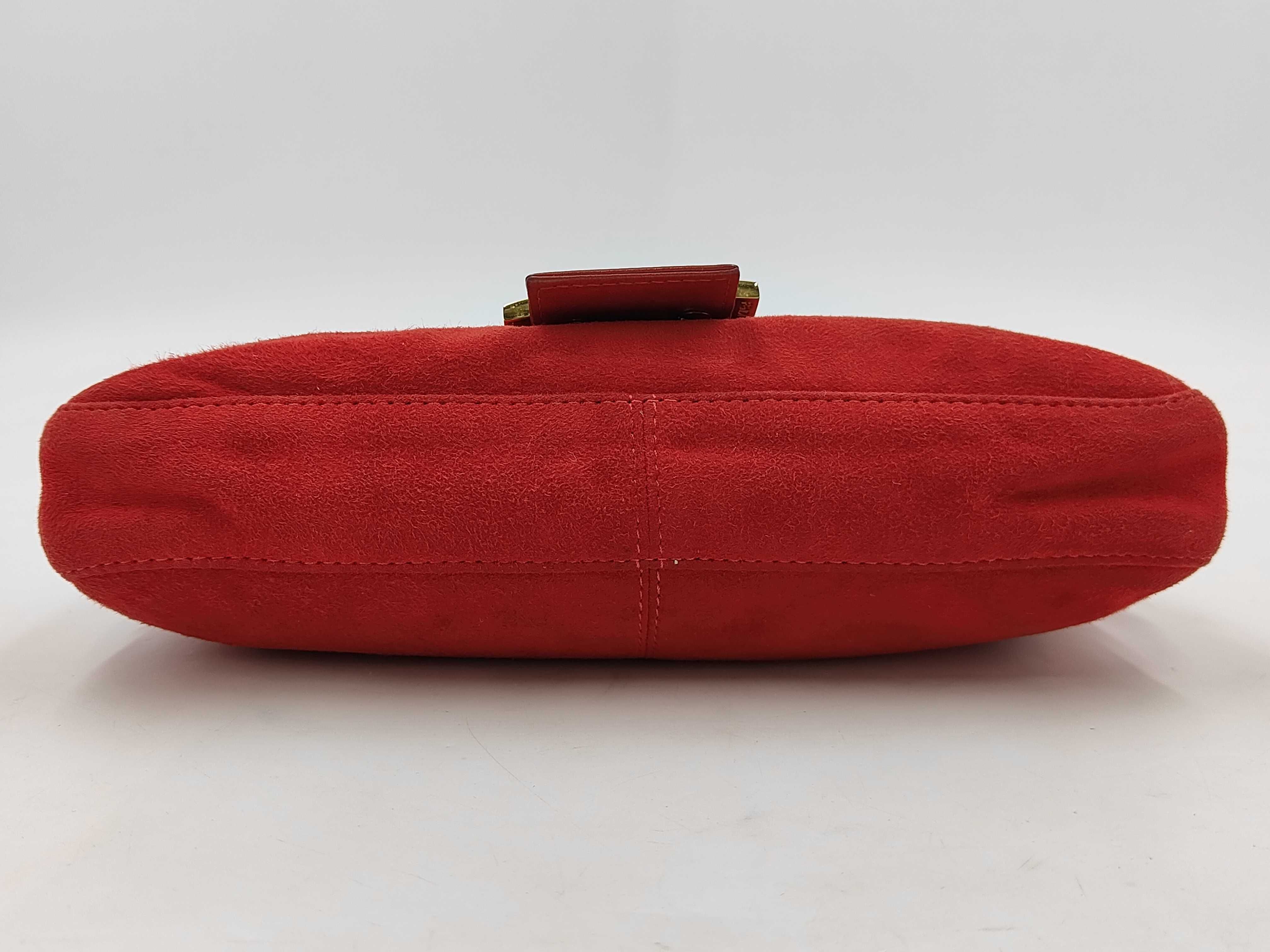 Mamma Baguette Suede Handbag — view 3