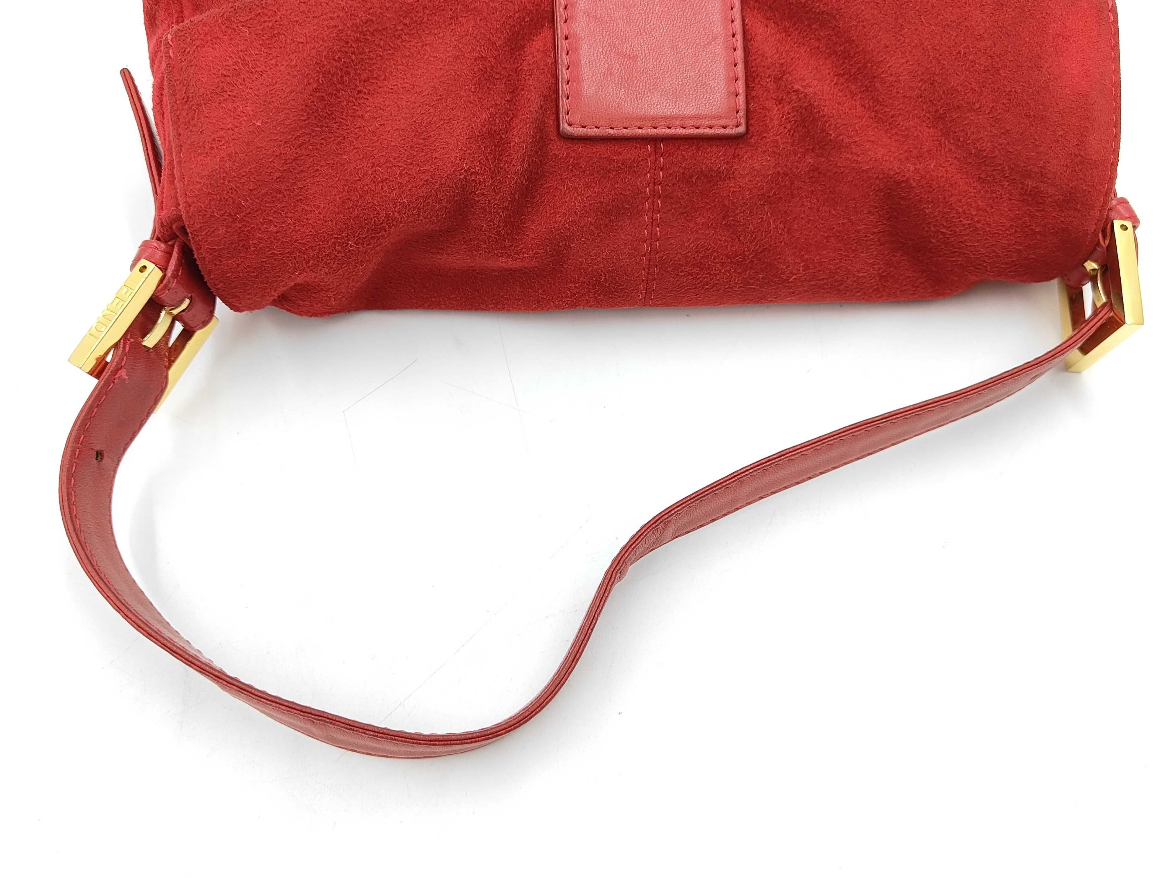 Mamma Baguette Suede Handbag — view 5