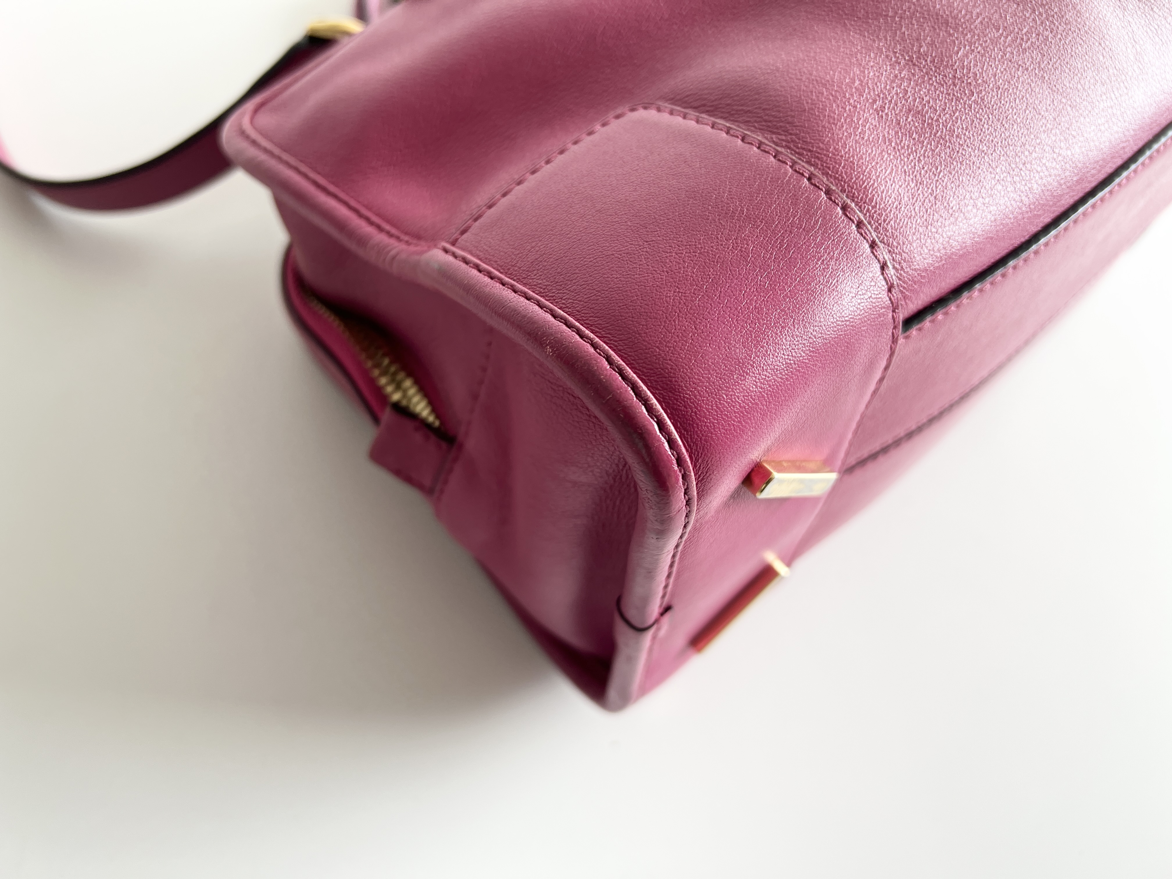 Amazona 28 Anagram Leather 2-way Shoulder Bag, Handbag, Mini Boston Bag — view 10