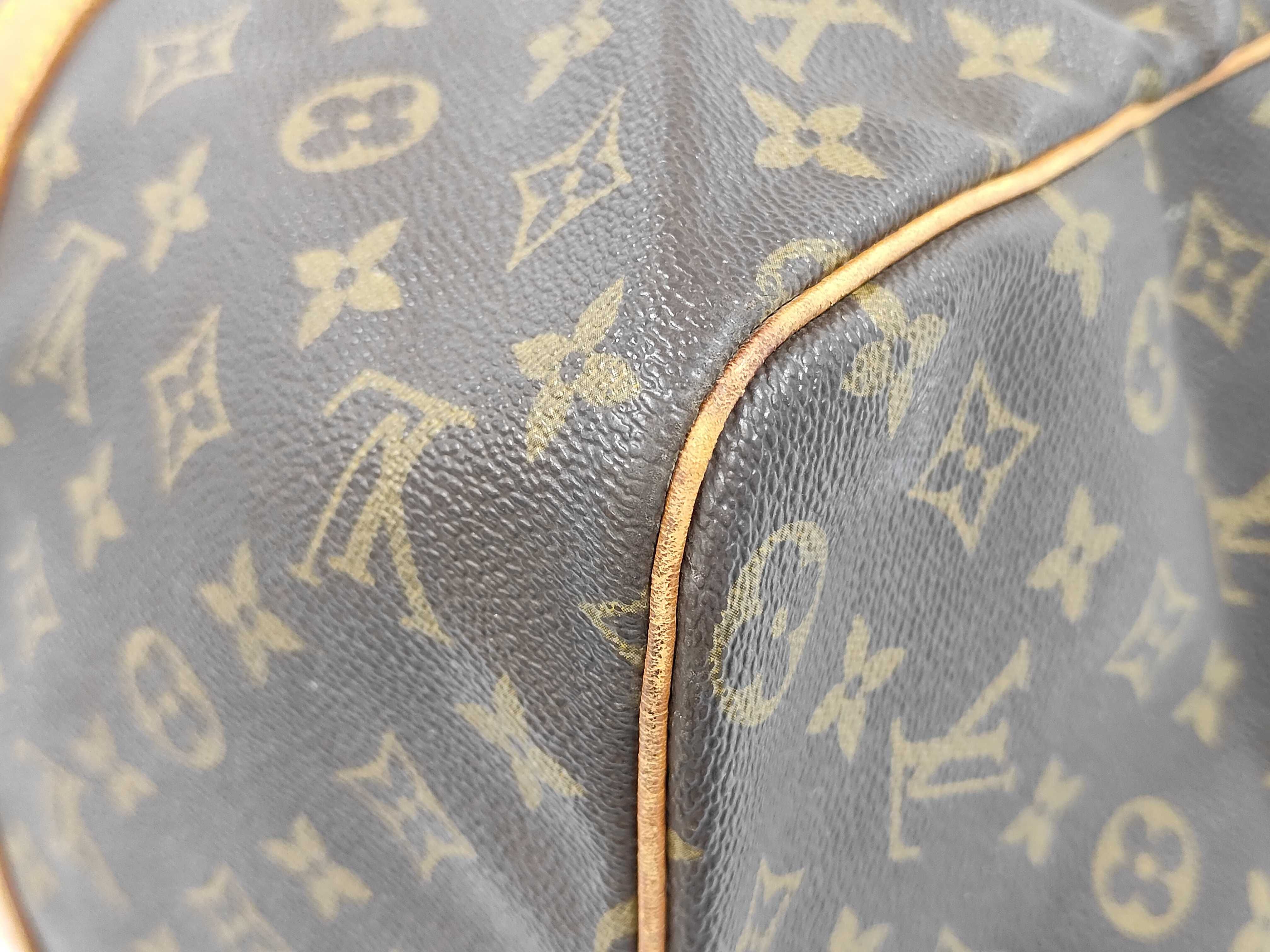 Monogram Keepall 45 M41428 Accessories: Name tag, padlock, Boston bag — view 4