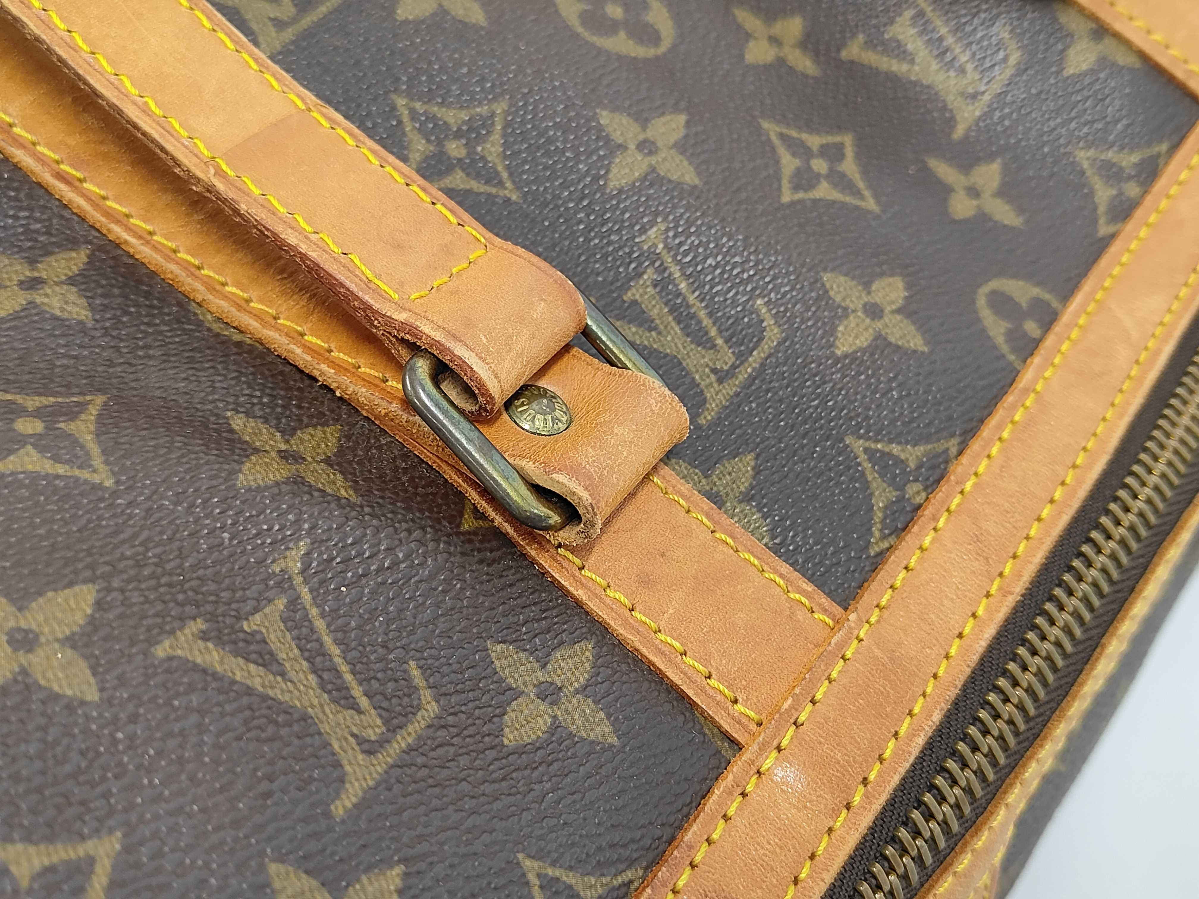 Monogram Keepall 45 M41428 Accessories: Name tag, padlock, Boston bag — view 6
