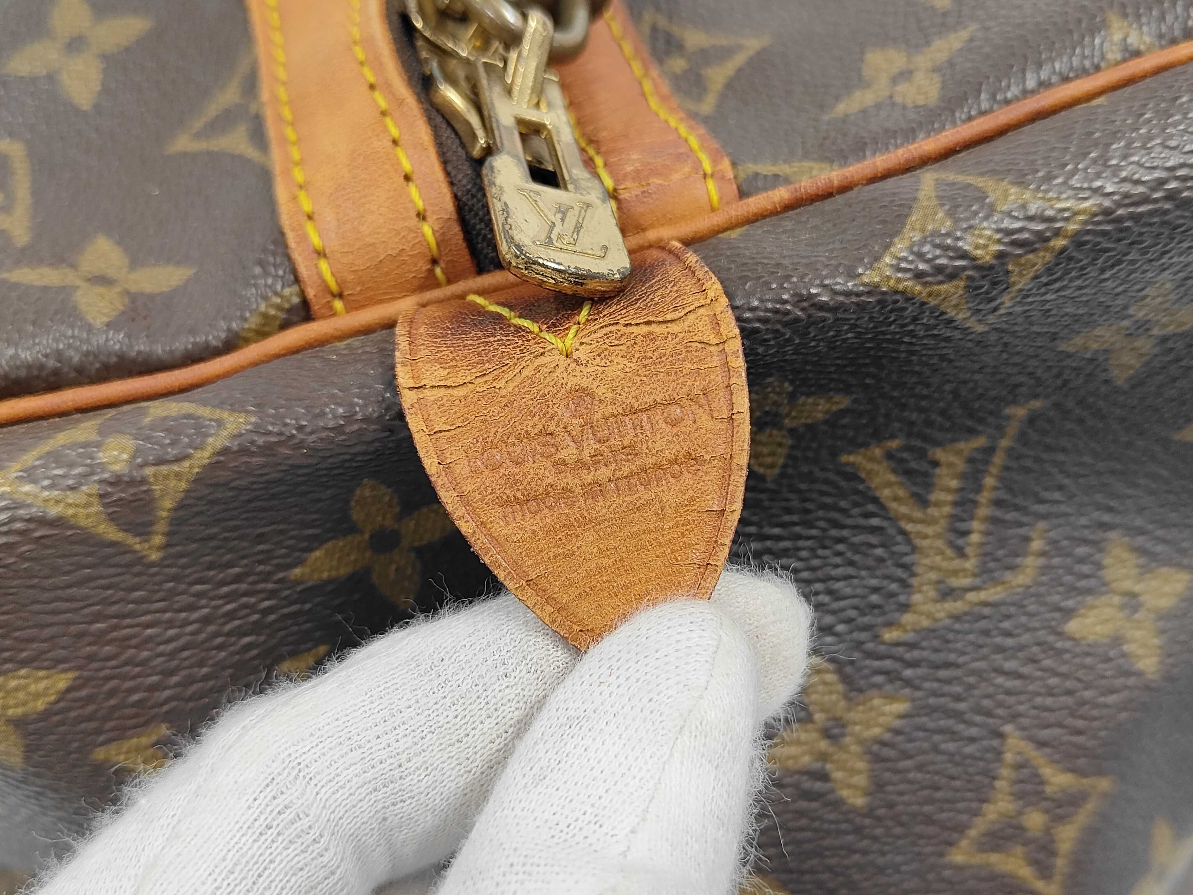 Monogram Keepall 45 M41428 Accessories: Name tag, padlock, Boston bag — view 8