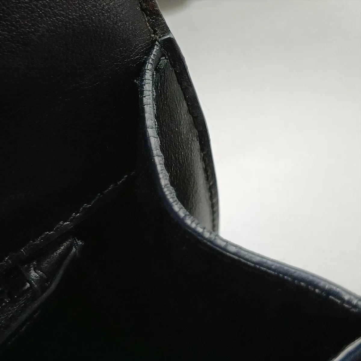 Leather x Studs 2-Way Shoulder Bag, Black — view 13