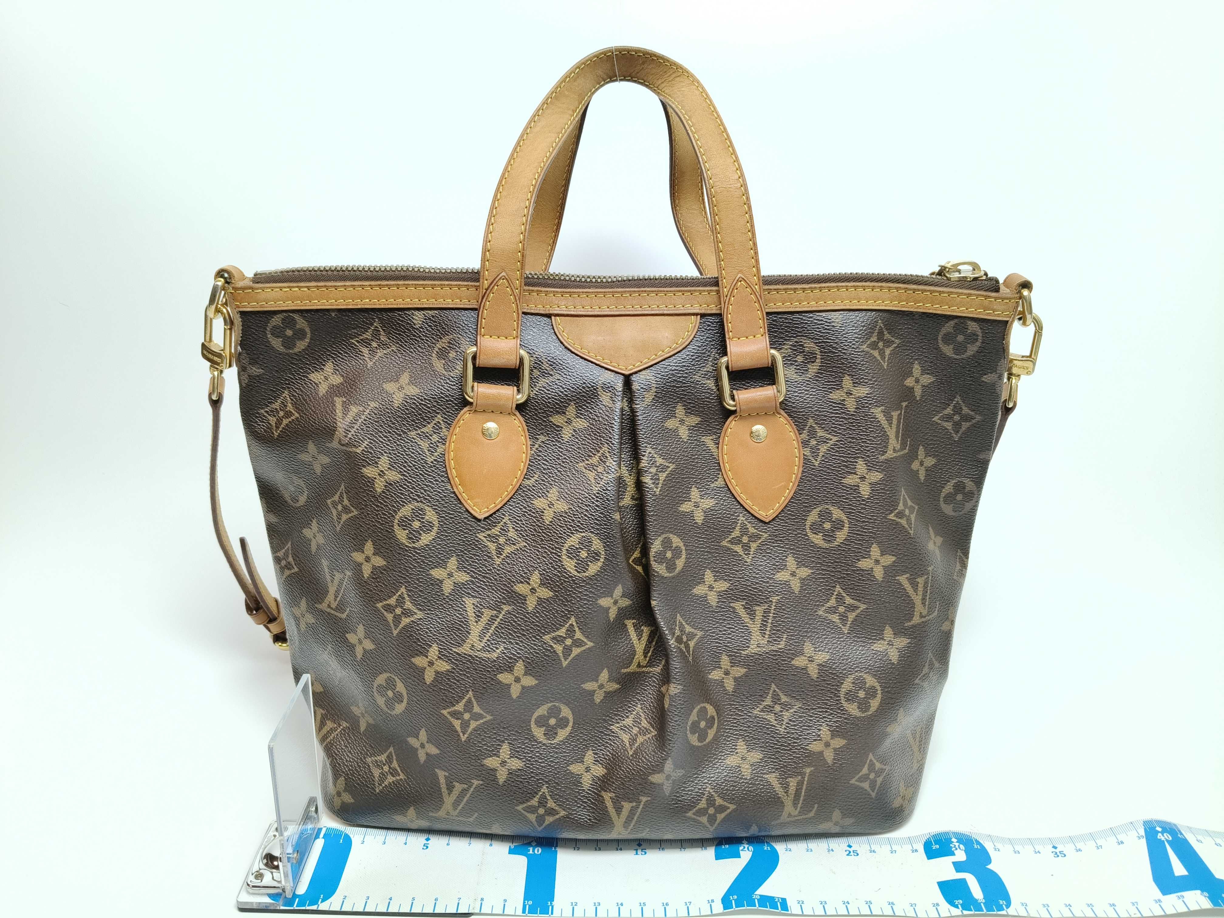 Monogram Palermo Monogram Handbag Shoulder Bag 2-Way Tote Bag — view 2