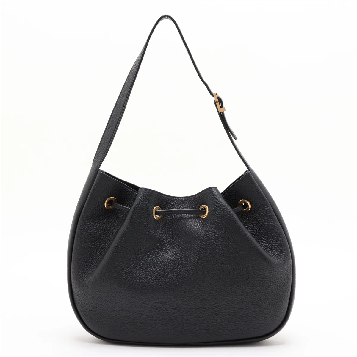 796626 Leather Shoulder Bag, Black — view 2