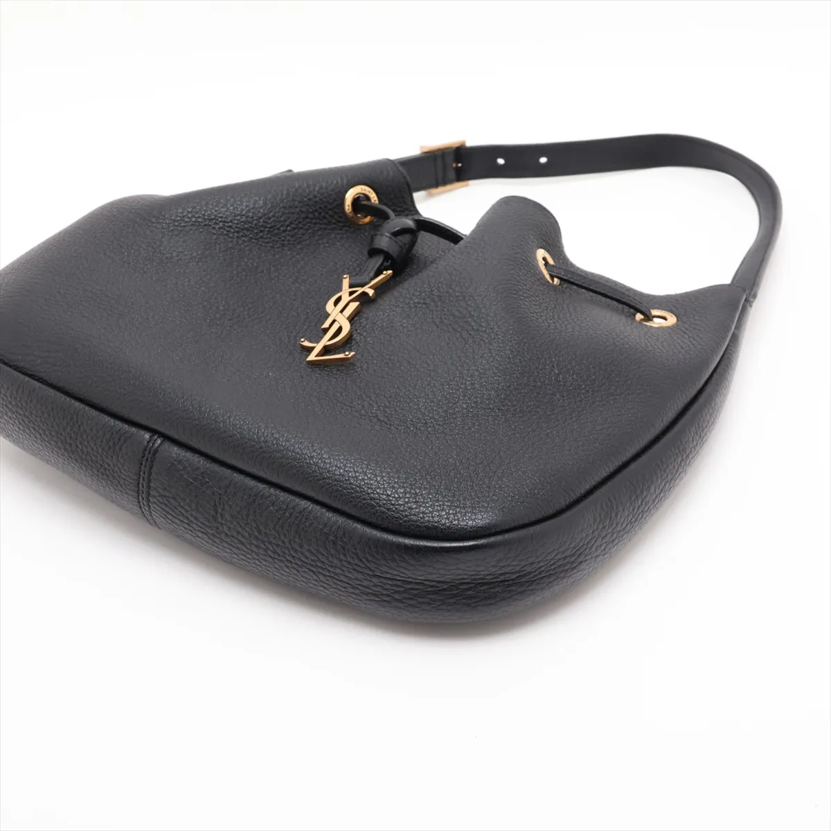 796626 Leather Shoulder Bag, Black — view 3