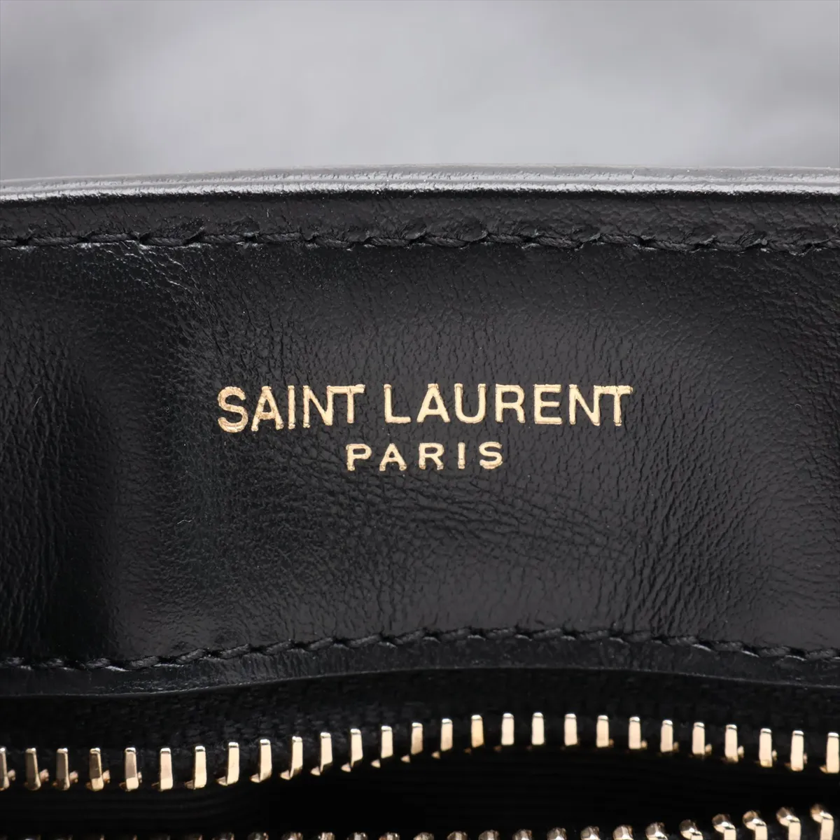 Loulou Leather Shoulder Bag, Black, 678401 — view 9