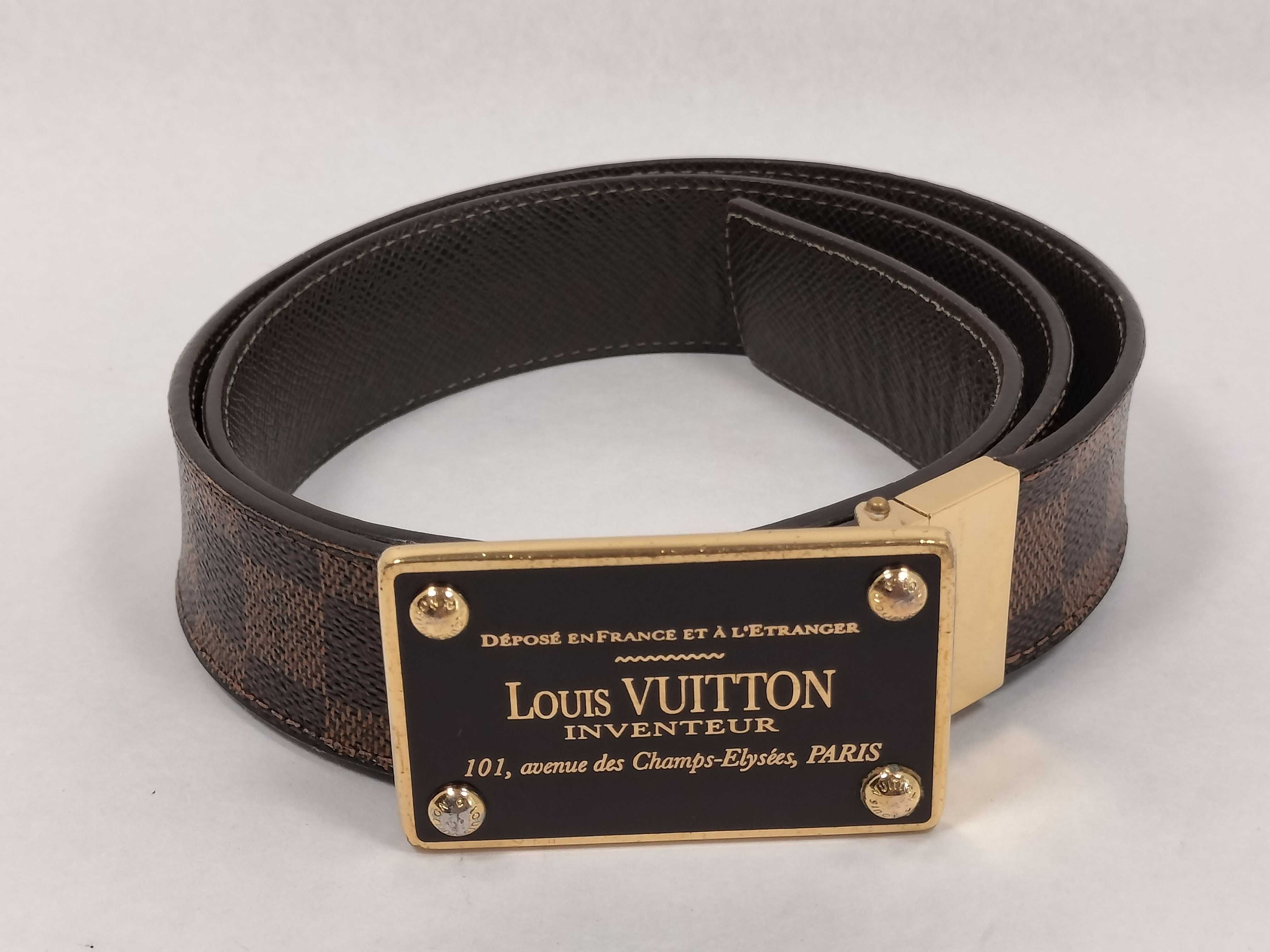 Damier Belt