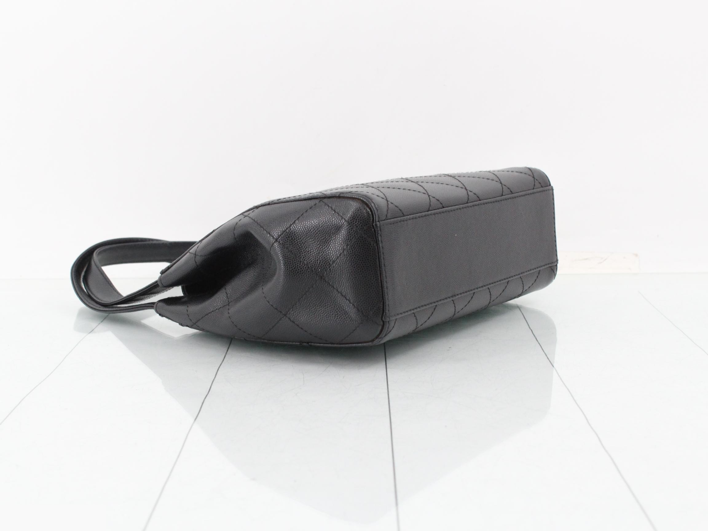 Classic Chain Clutch, Grained Calfskin — view 5