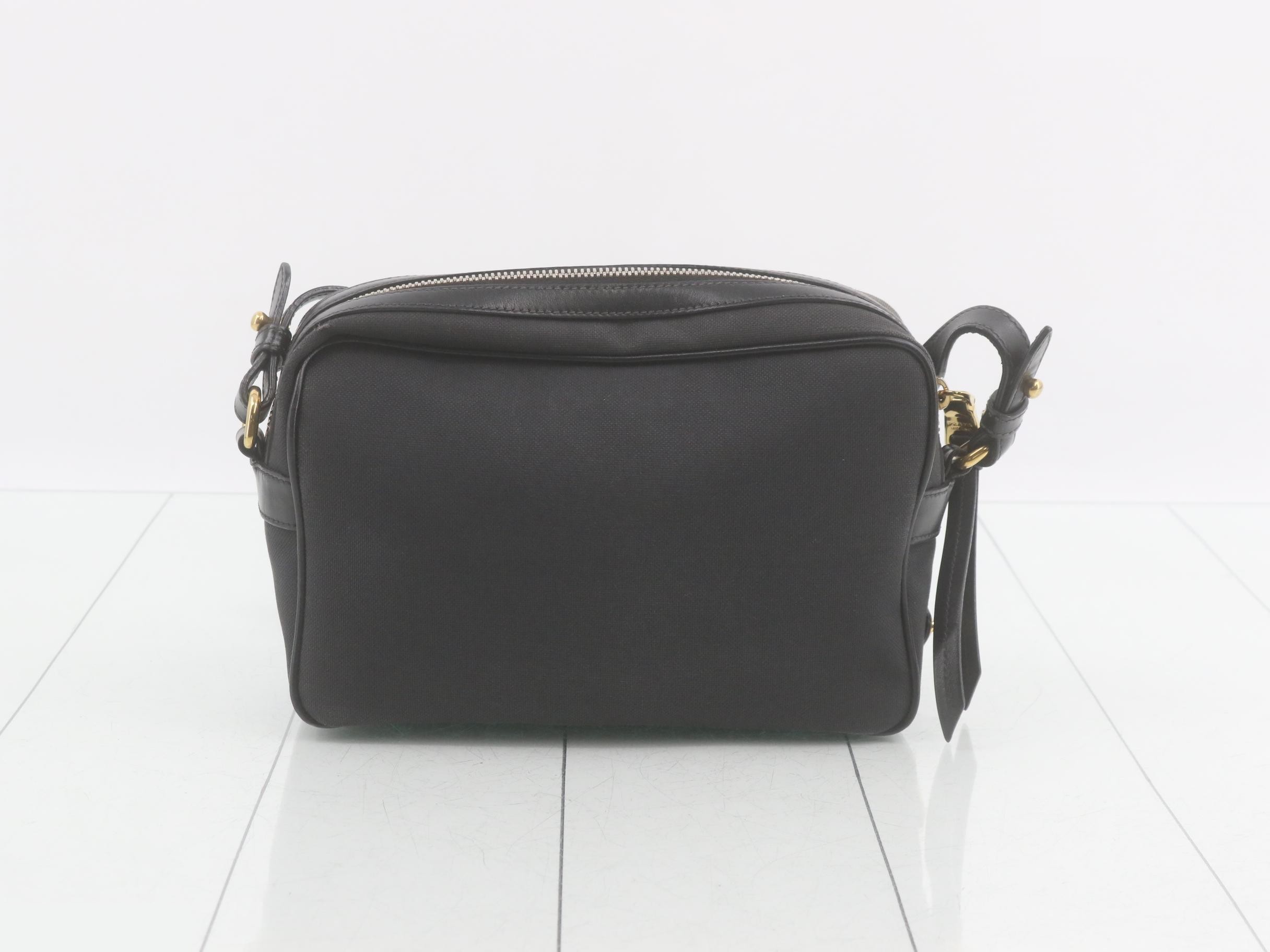 Other lines: Bags/Shoulder bags, Canvas, Black — view 2