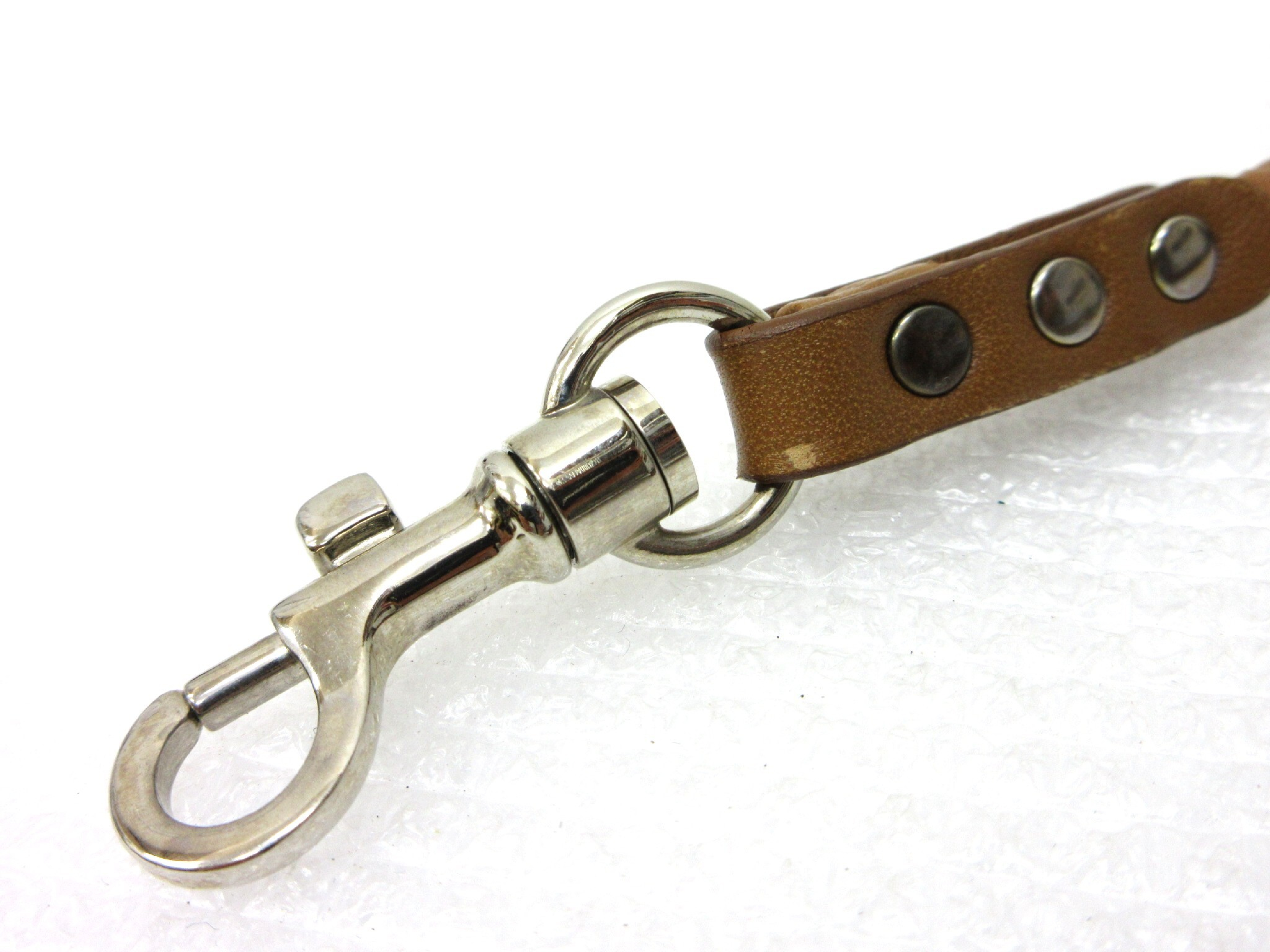 Intrecciato Rope Wallet Chain Leather Strap — view 2
