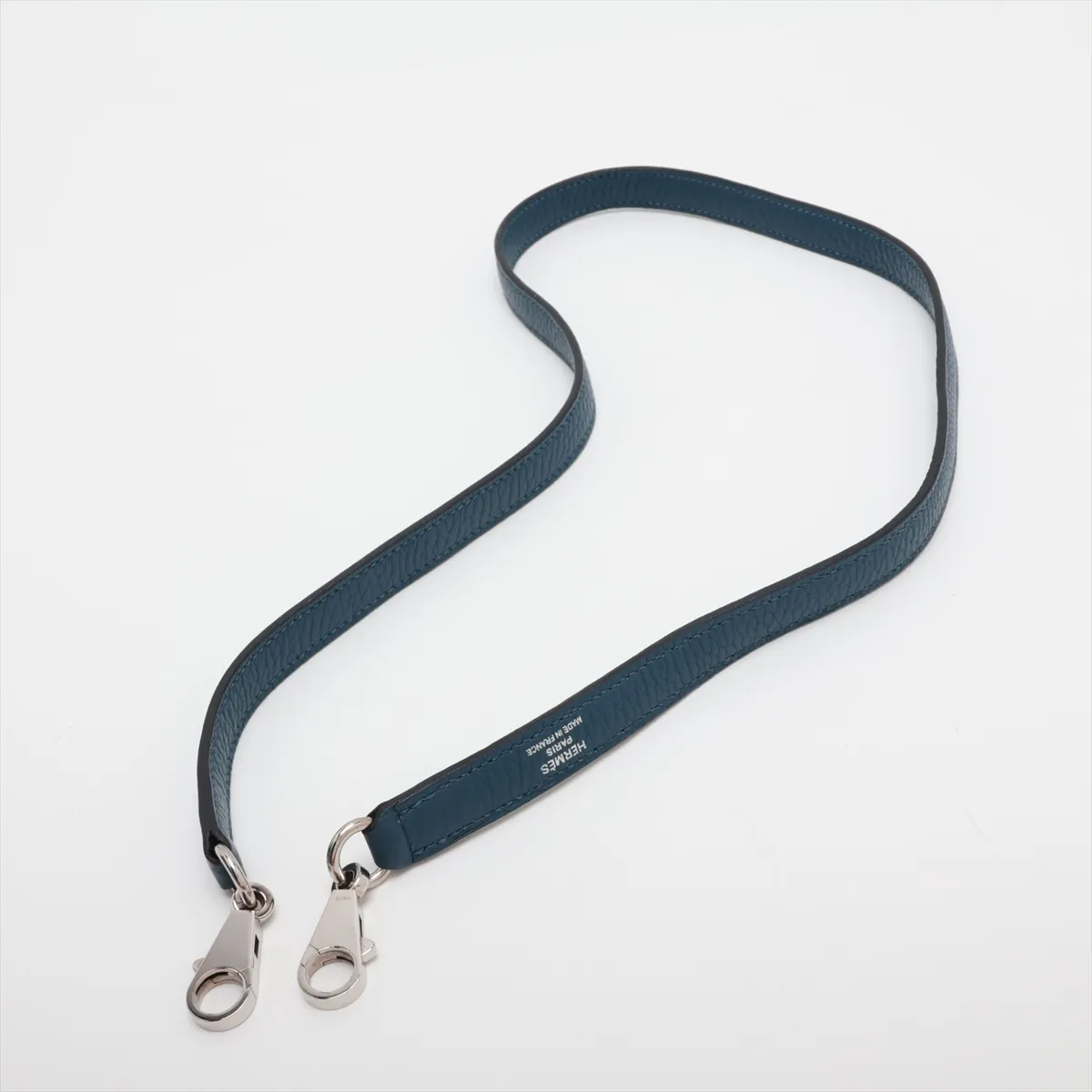[Individually packaged] Hermes Kelly 32 Retournée Taurillon Clemence Colvert Silver Hardware R: 2014 — view 7
