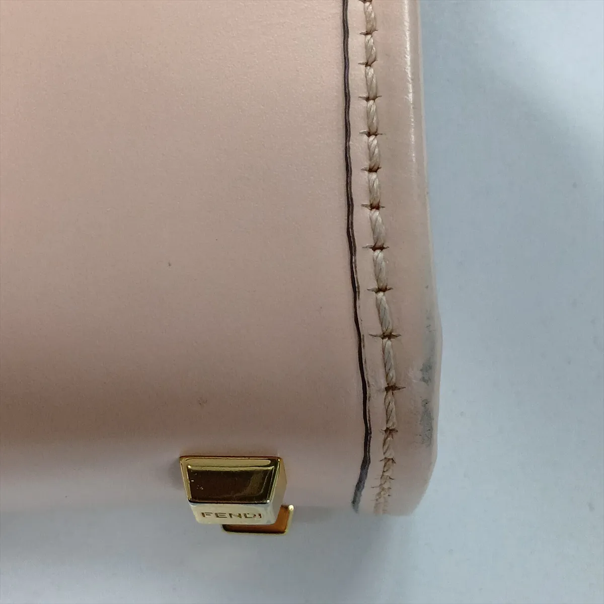 Sunshine Shopper Small 8BS051 Leather 2-Way Handbag Pink — view 14