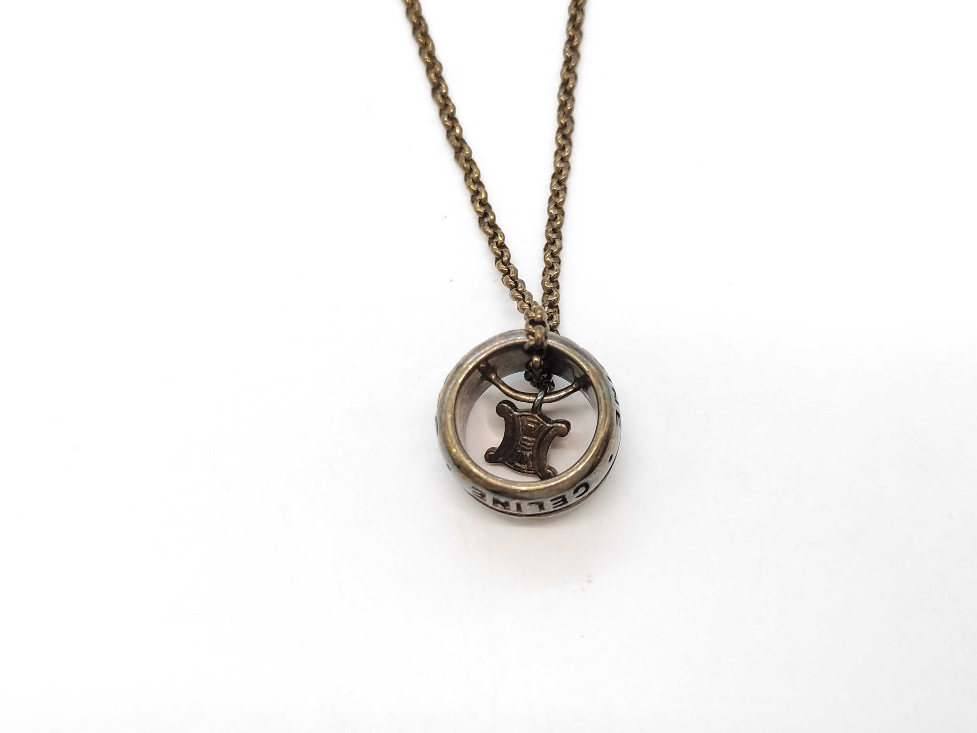Silver Necklace / Triomphe / SILVER Engraved Necklace — view 2
