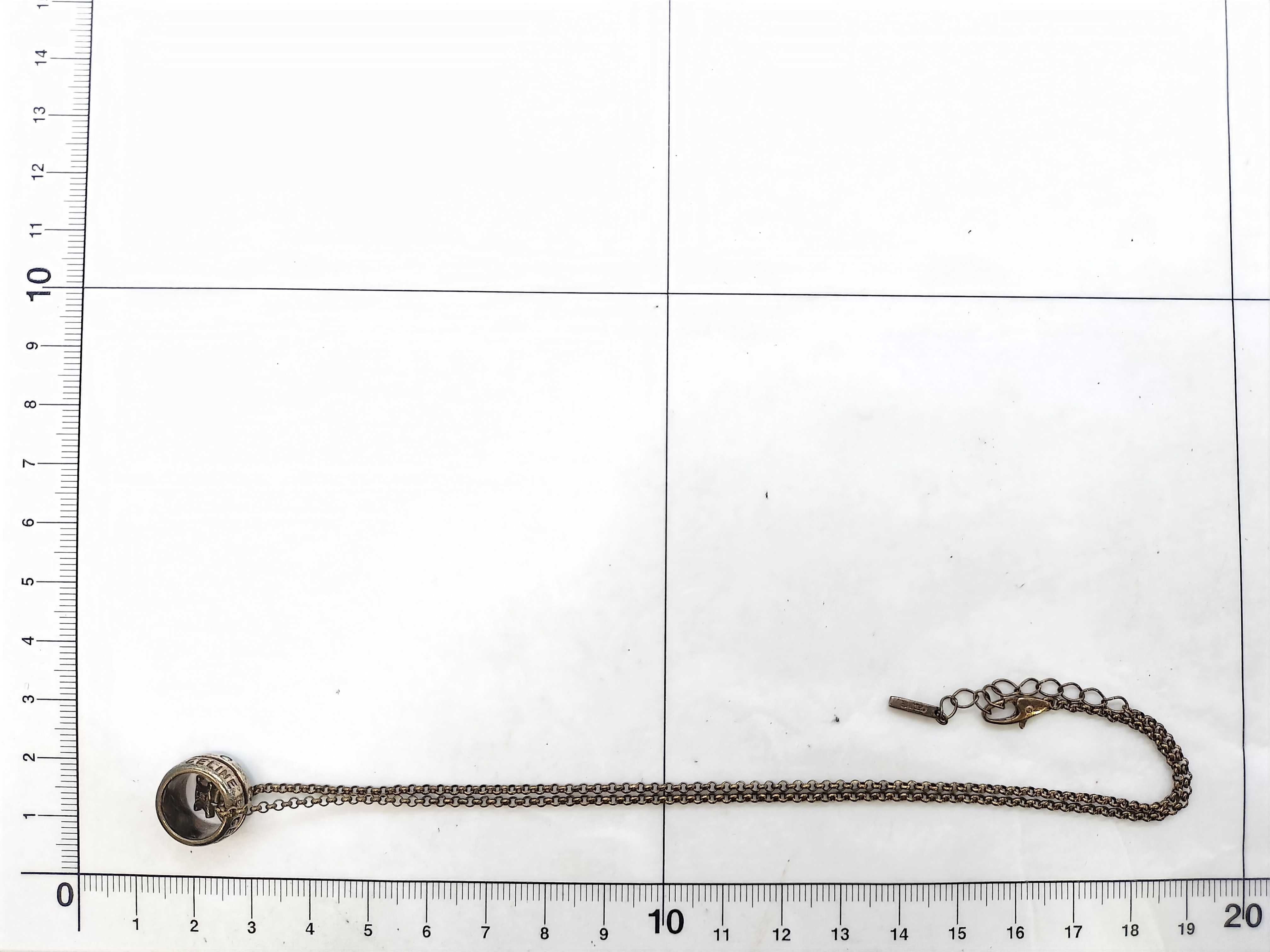 Silver Necklace / Triomphe / SILVER Engraved Necklace — view 7