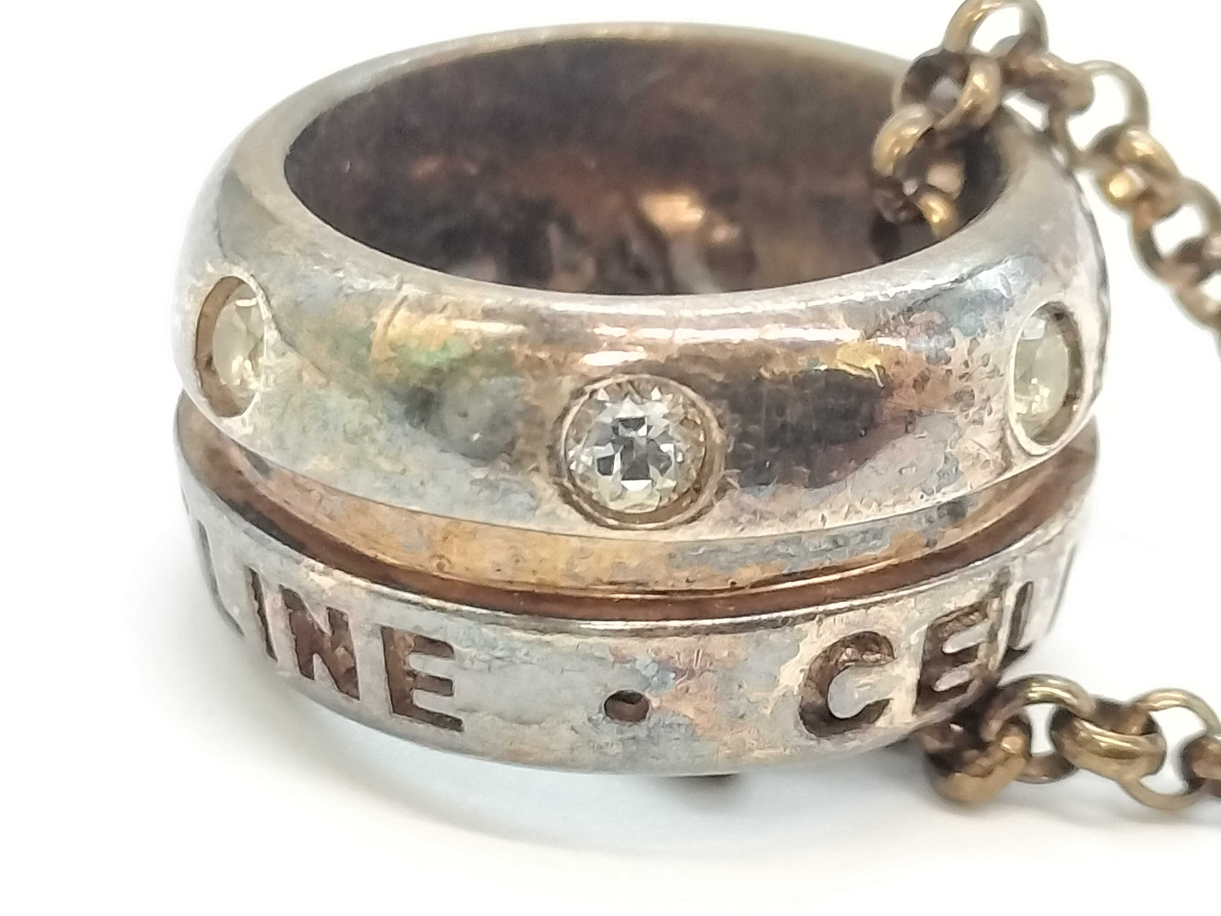 Silver Necklace / Triomphe / SILVER Engraved Necklace — view 8